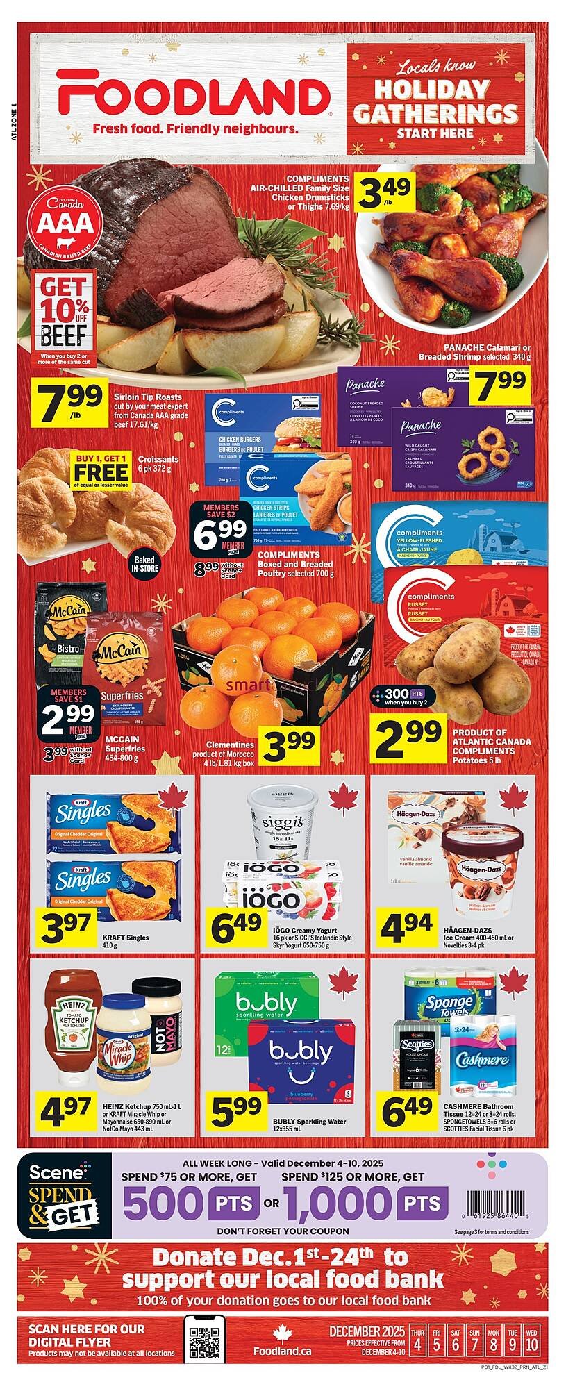 Foodland flyer (2025-12-04 - 2025-12-10) | 1