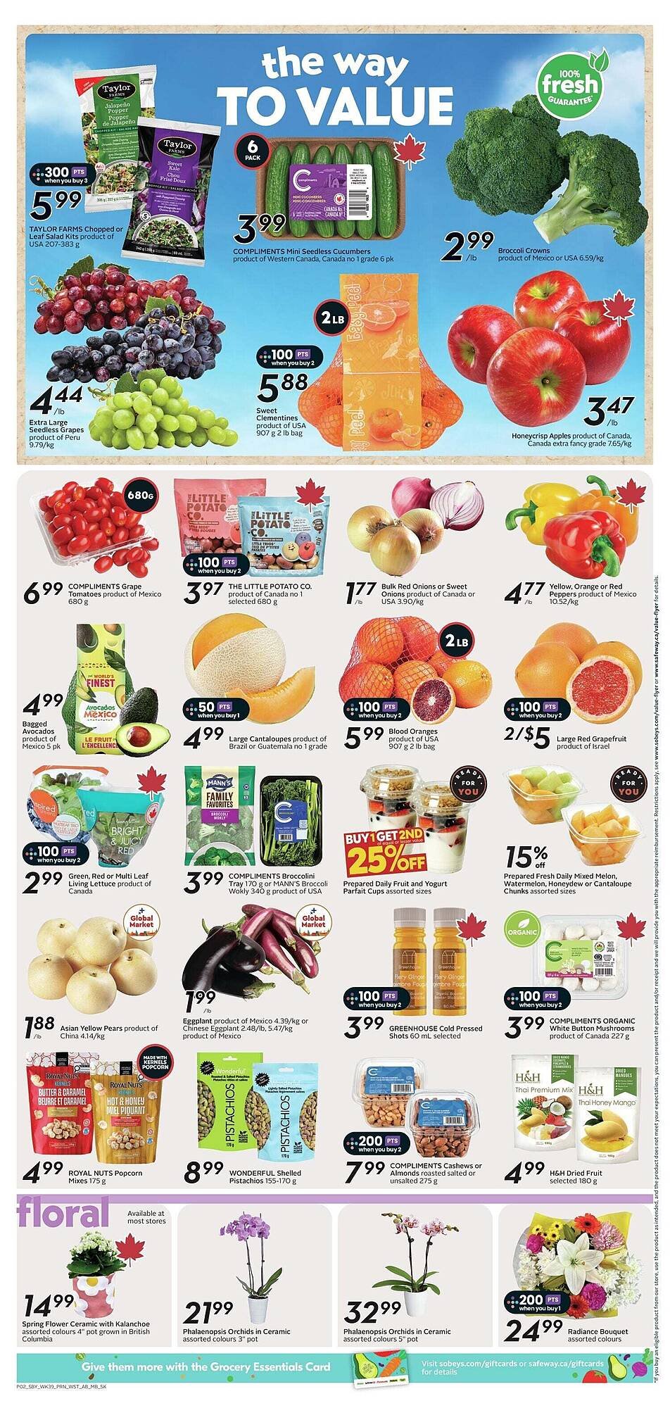 Safeway flyer