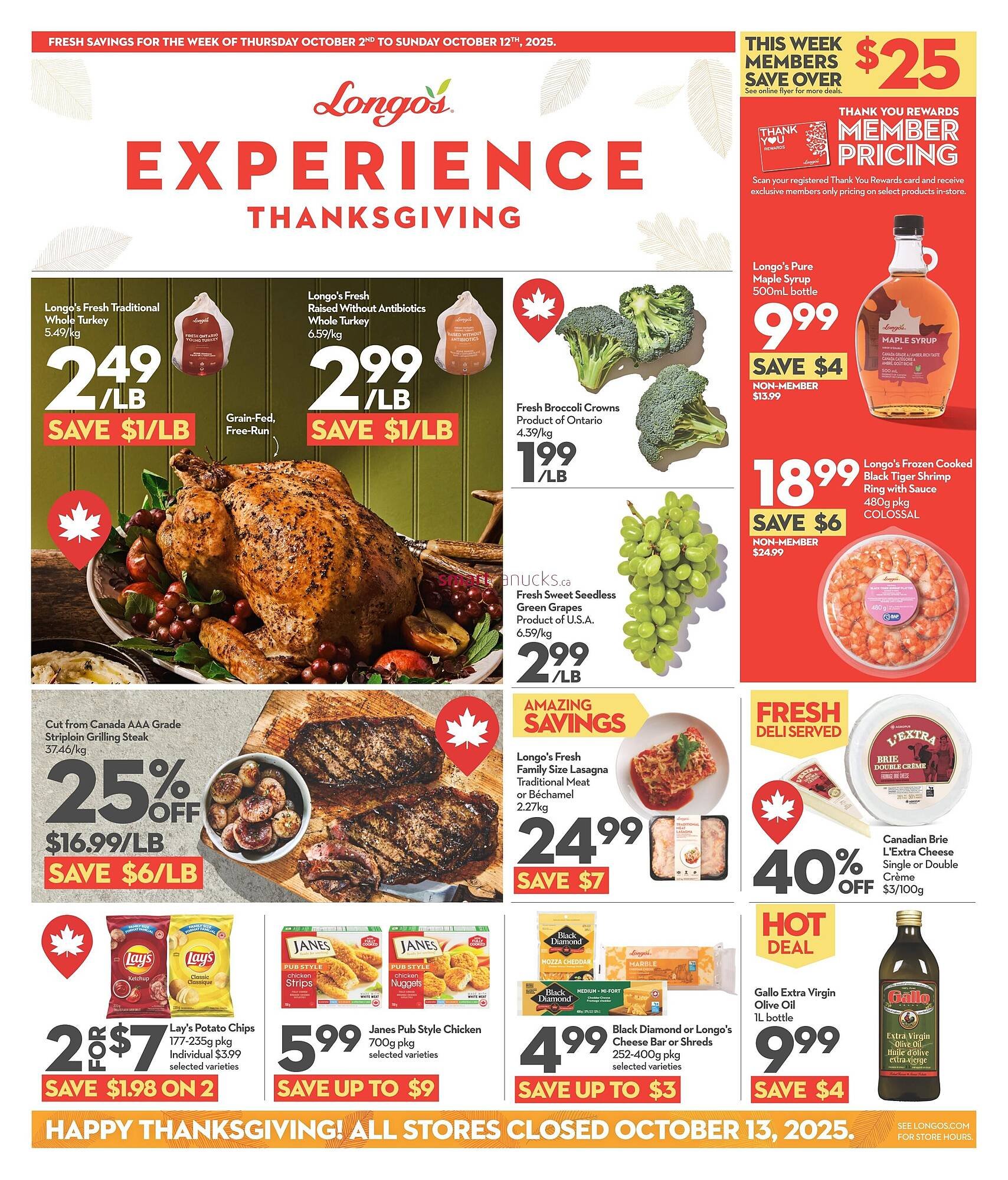 Longo&#039;s flyer (2025-10-02 - 2025-10-08) | 1