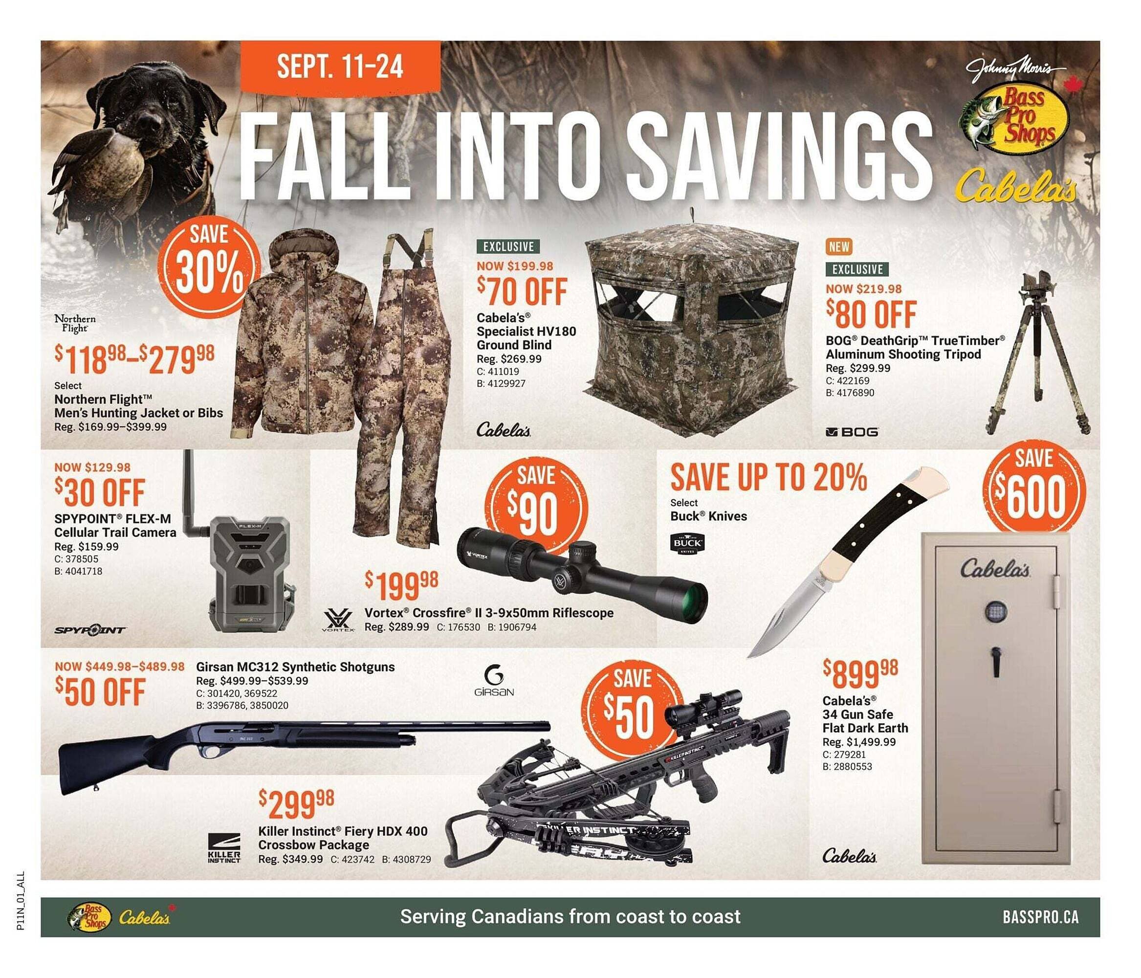 Cabela&#039;s flyer (2025-09-11 - 2025-09-18) | 1