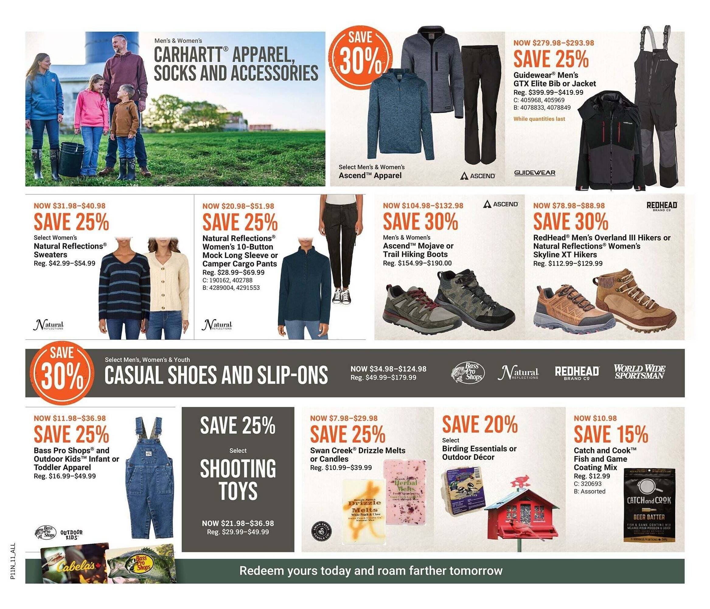 Cabela's flyer