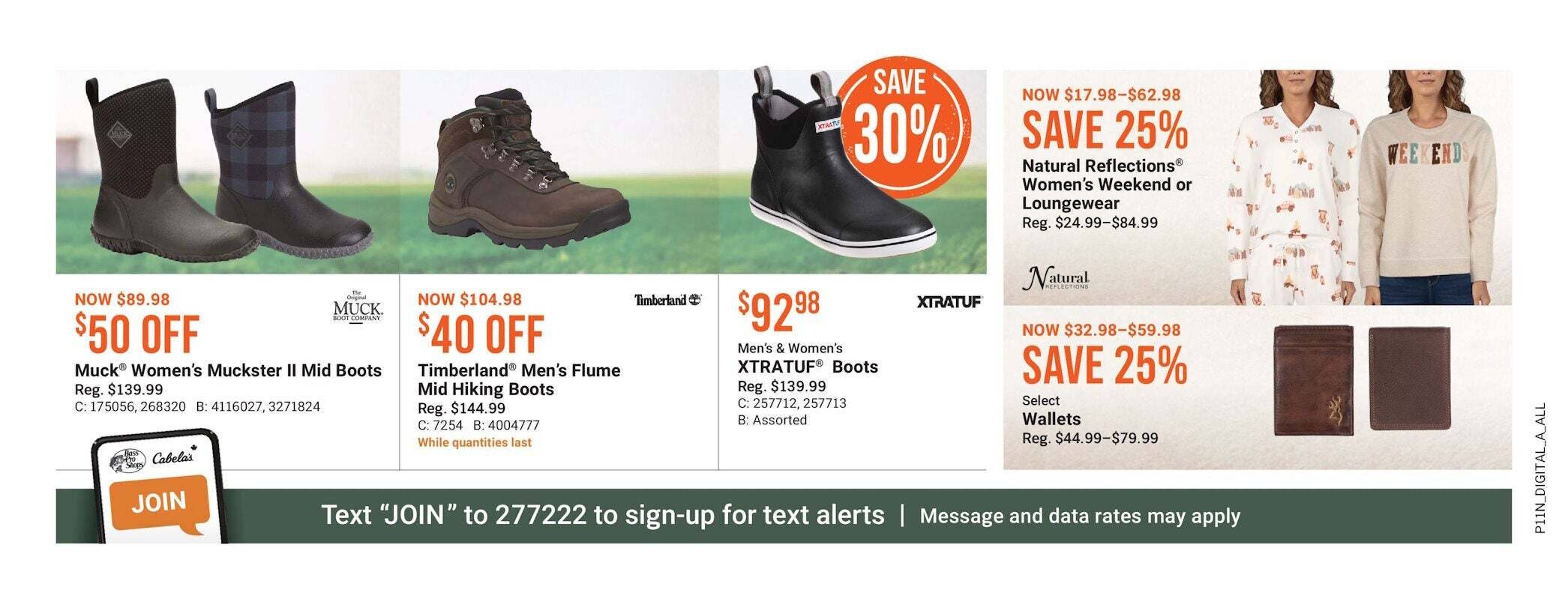 Cabela's flyer