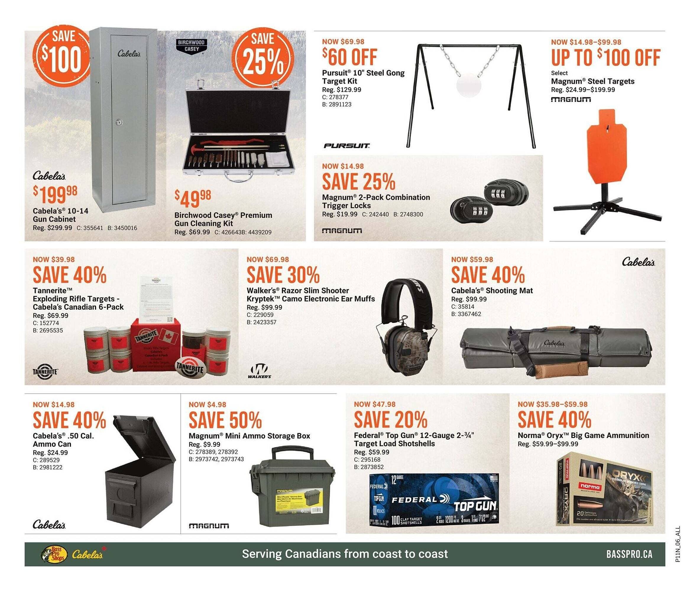 Cabela's flyer