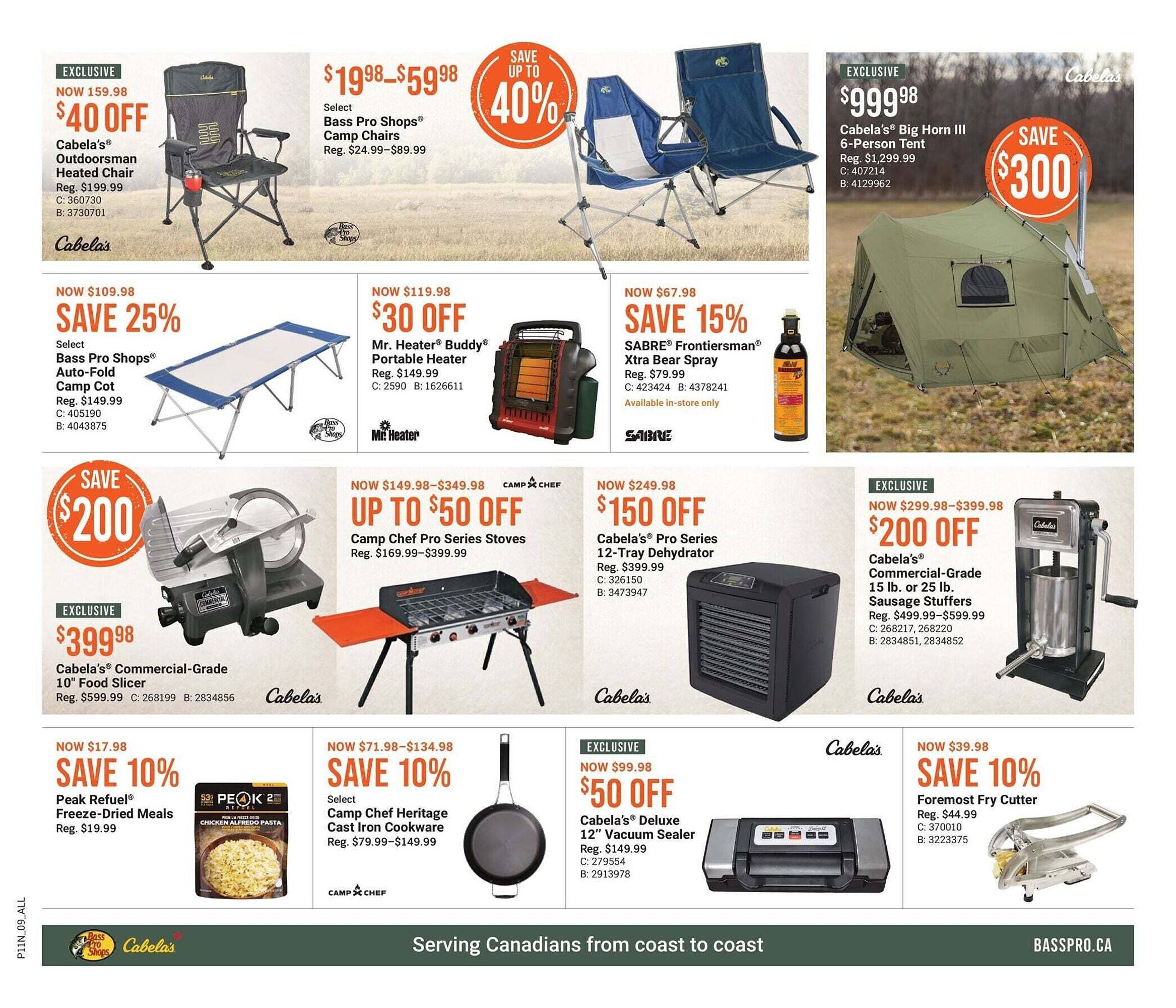 Cabela's flyer