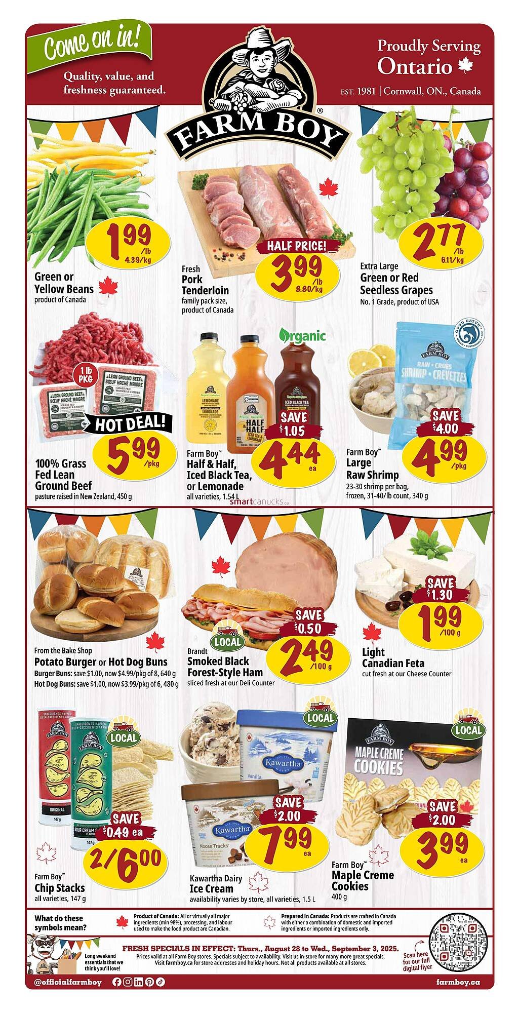 Farm Boy flyer (2025-08-28 - 2025-09-03) | 1