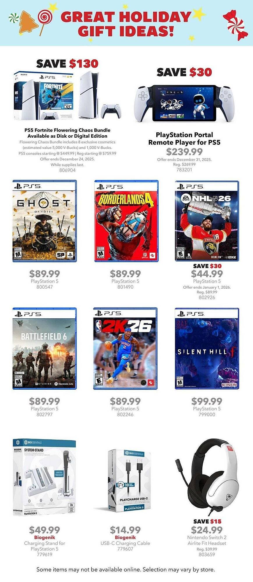 GameStop flyer (2025-12-01 - 2026-01-01) | 3