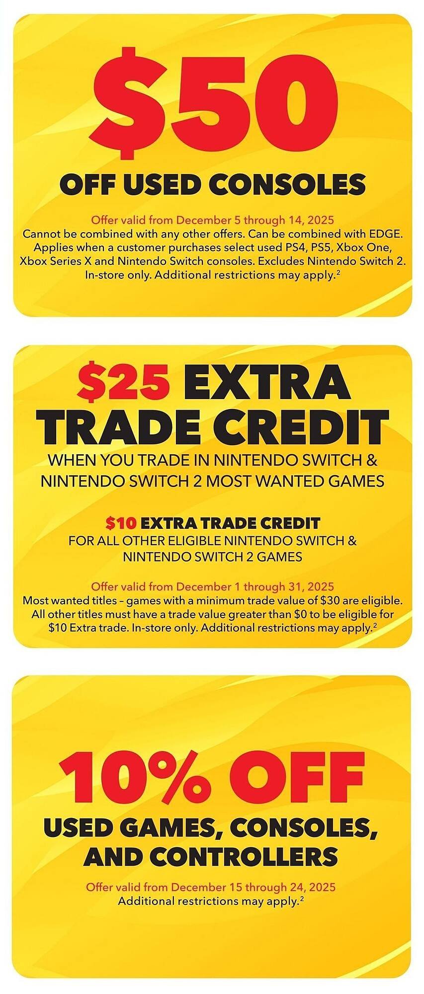 GameStop flyer (2025-12-01 - 2026-01-01) | 5