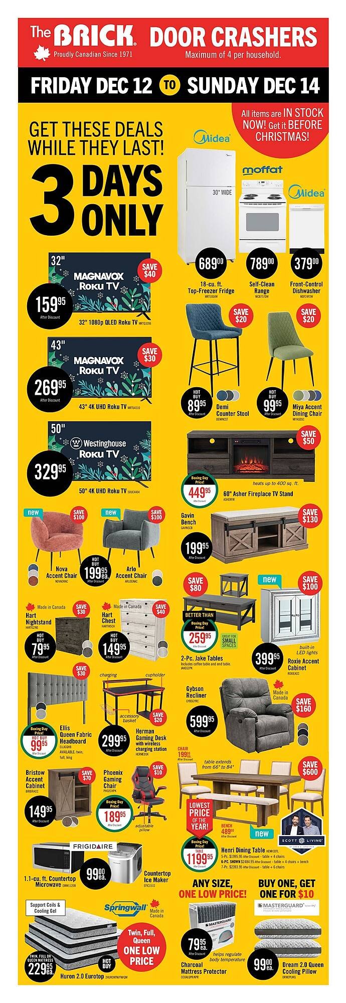 The Brick flyer (2025-12-12 - 2025-12-14) | 1