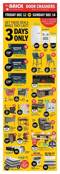 The Brick flyer (2025-12-12 - 2025-12-14)