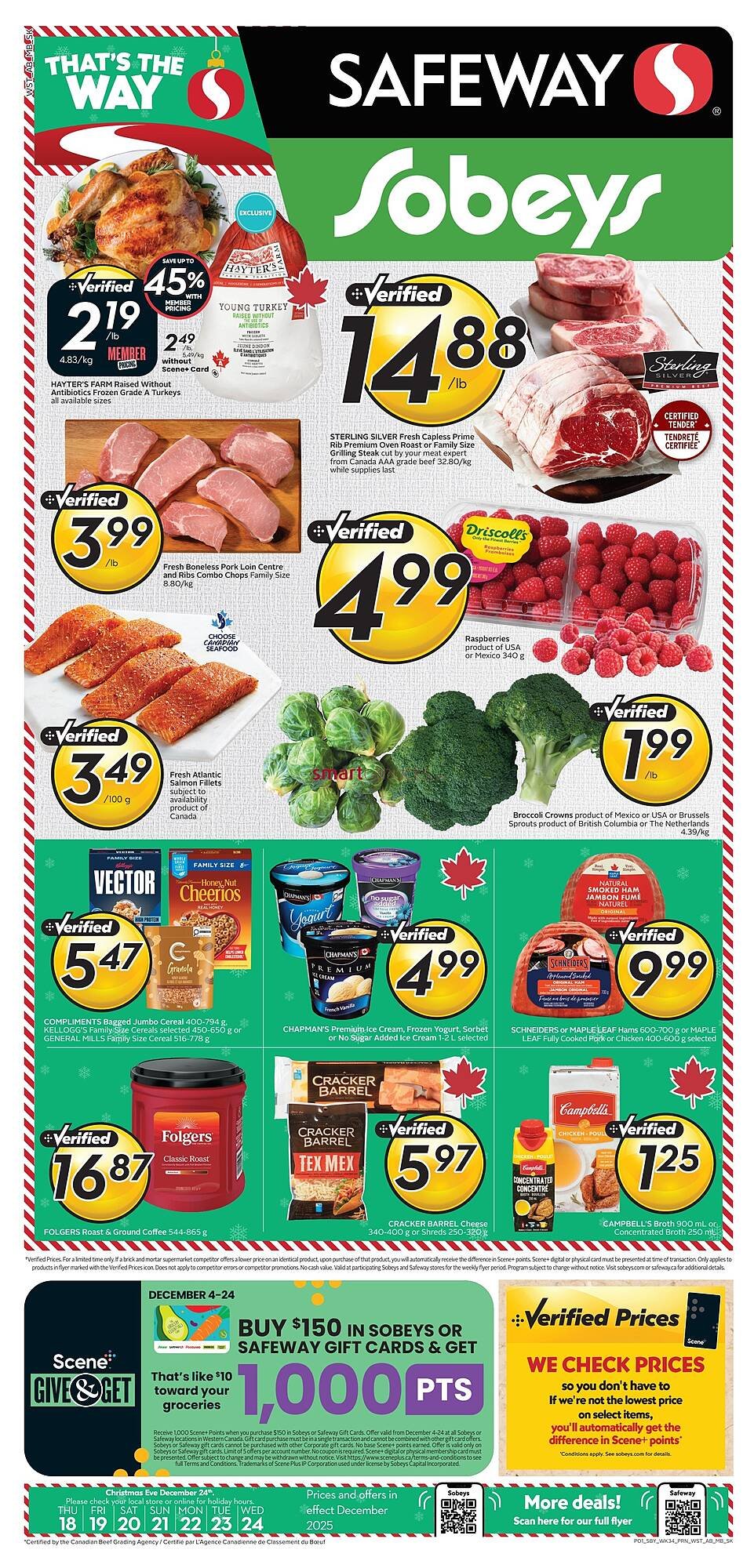 Safeway flyer (2025-12-18 - 2025-12-24) | 1