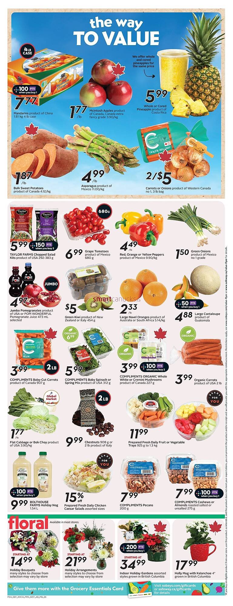 Safeway flyer