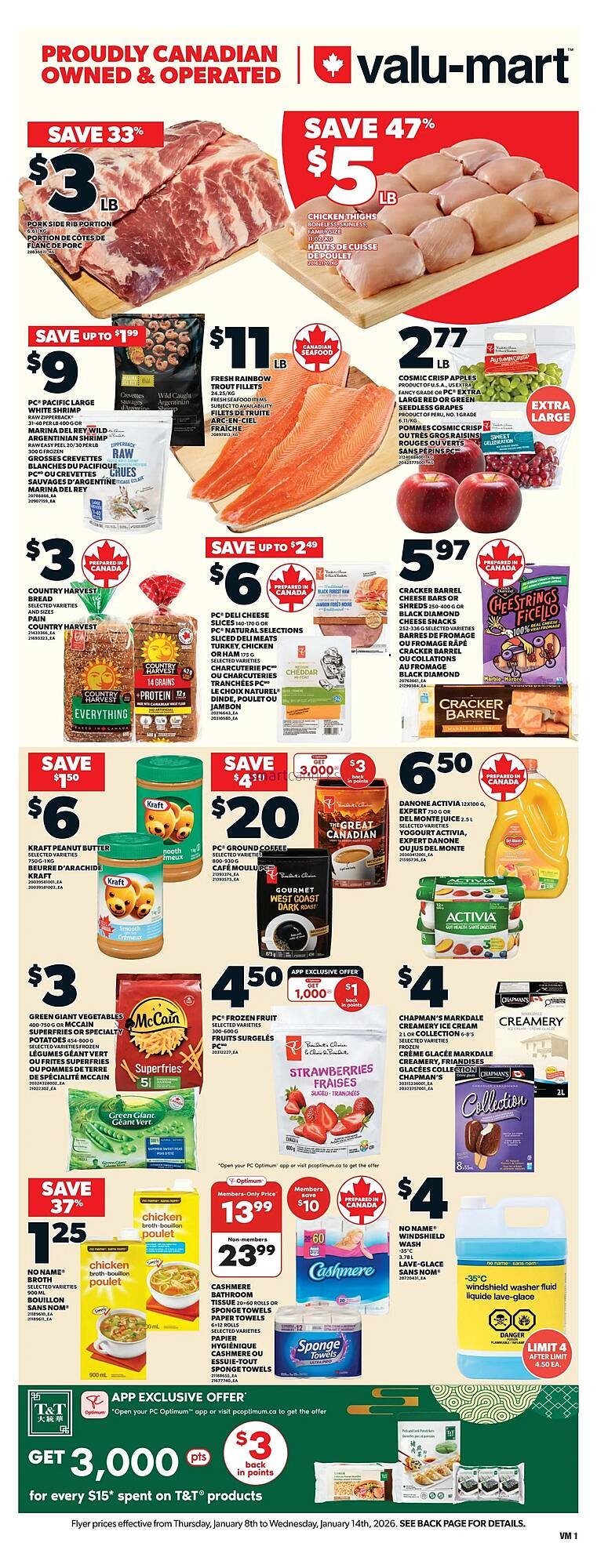 Valu-mart flyer