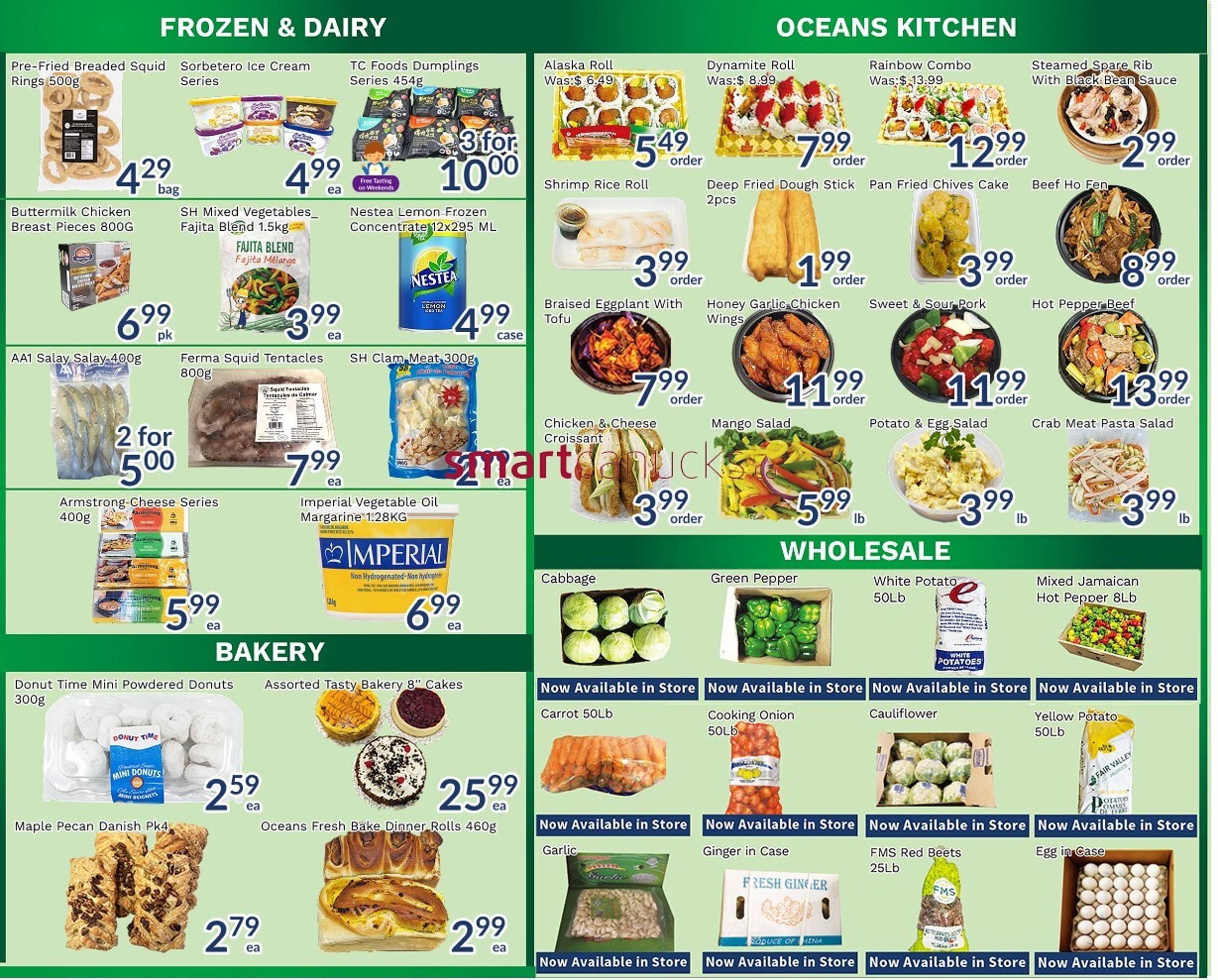 Oceans Fresh Food Market flyer