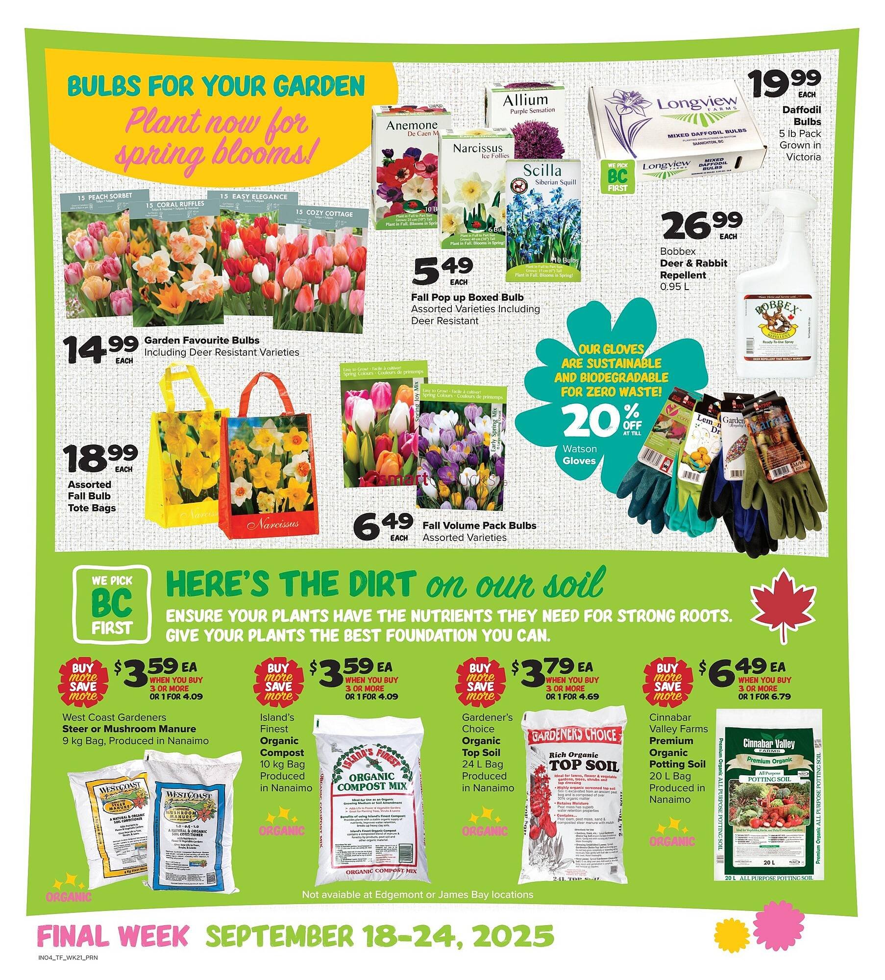 Thrifty Foods flyer