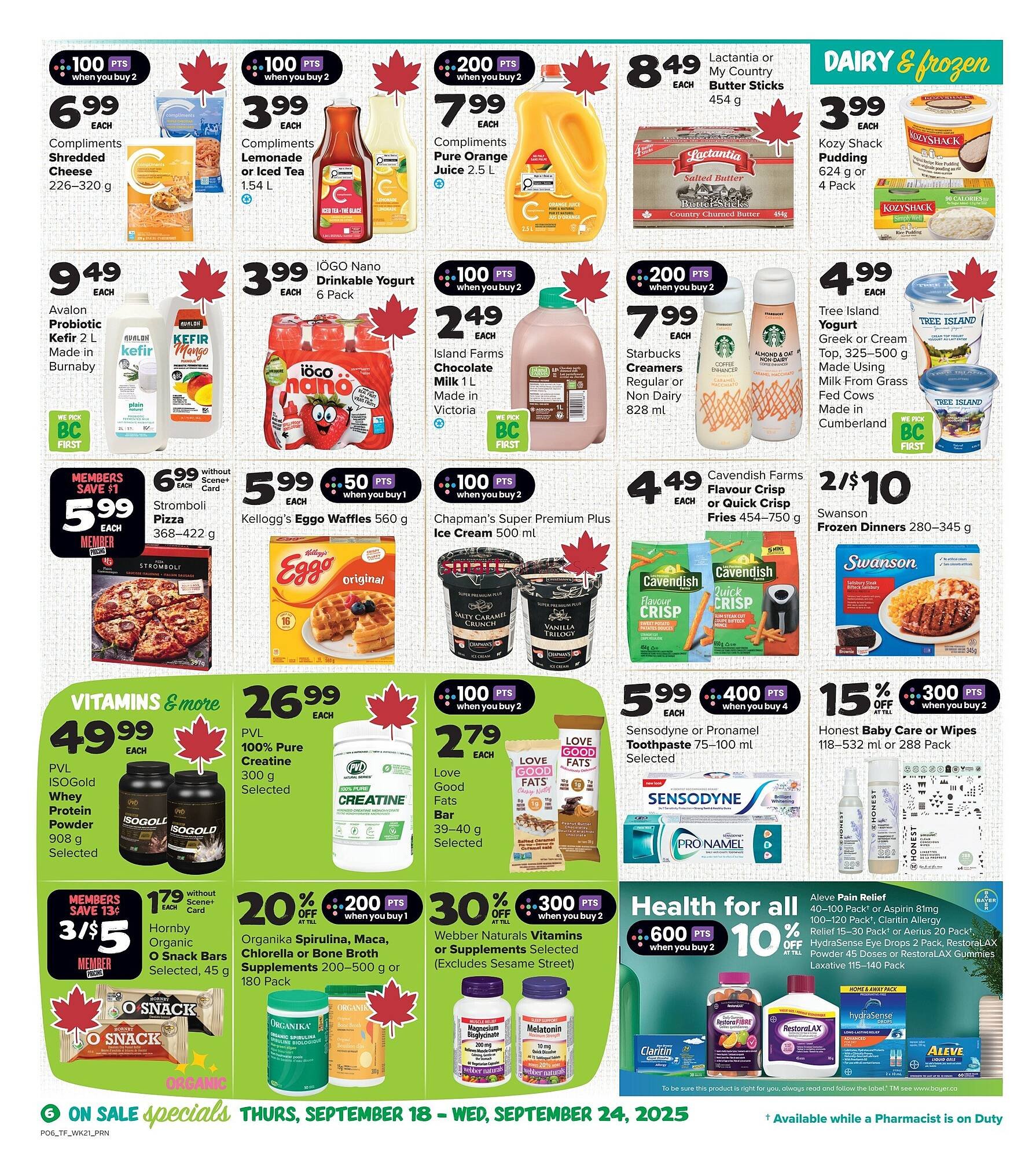 Thrifty Foods flyer
