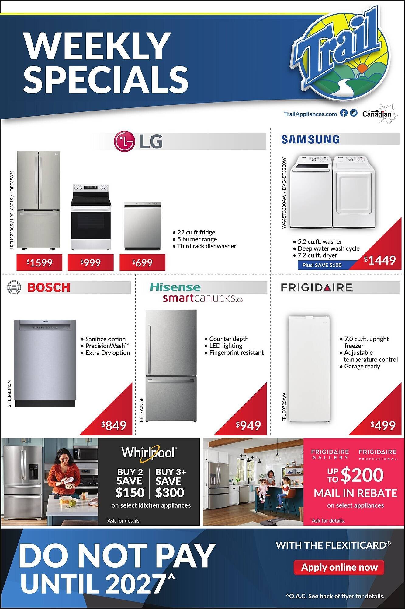 Trail Appliances flyer (2025-09-05 - 2025-09-11) | 1