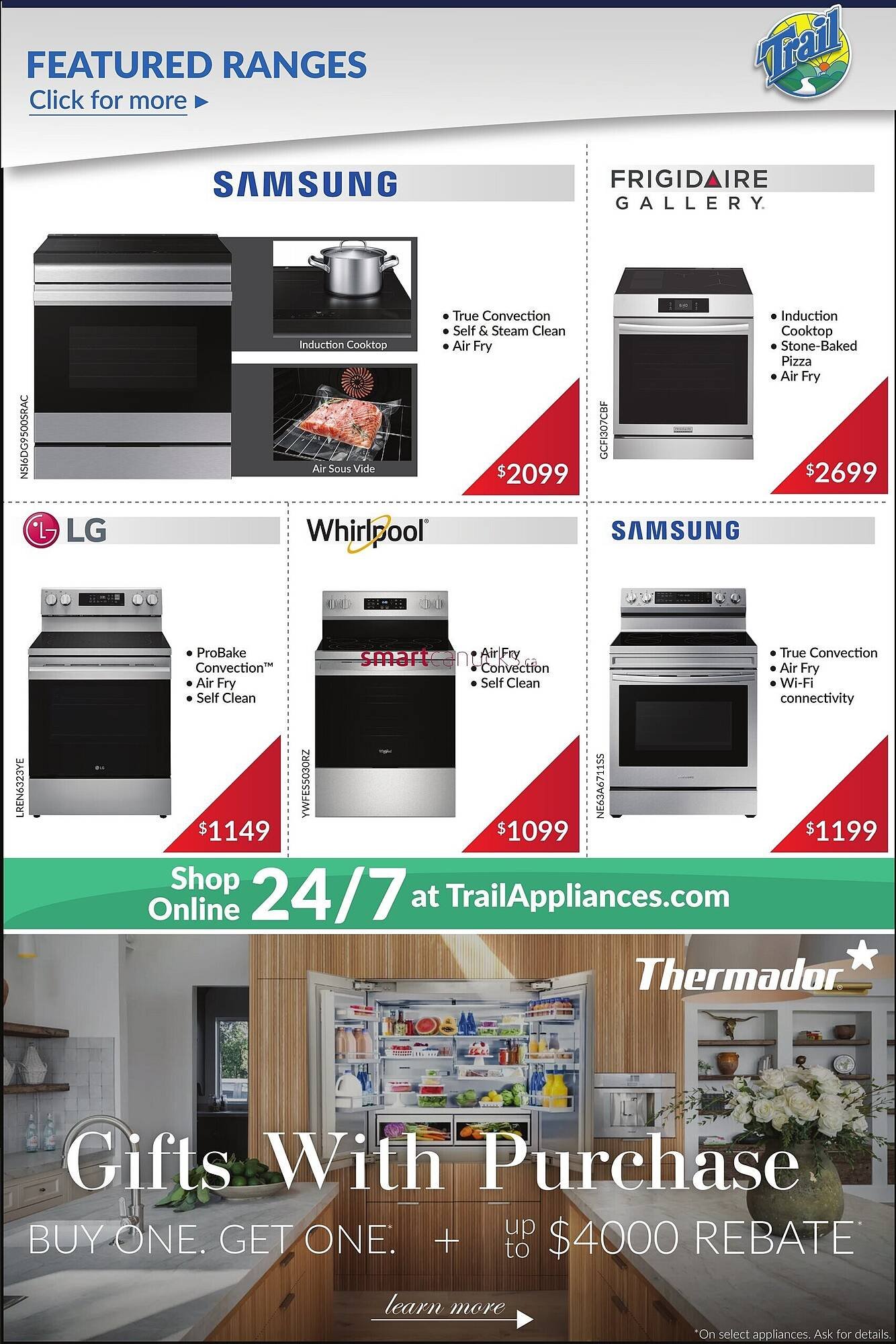 Trail Appliances flyer