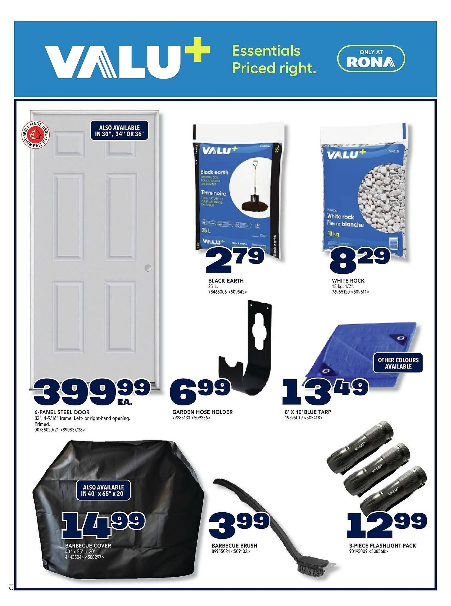 RONA flyer