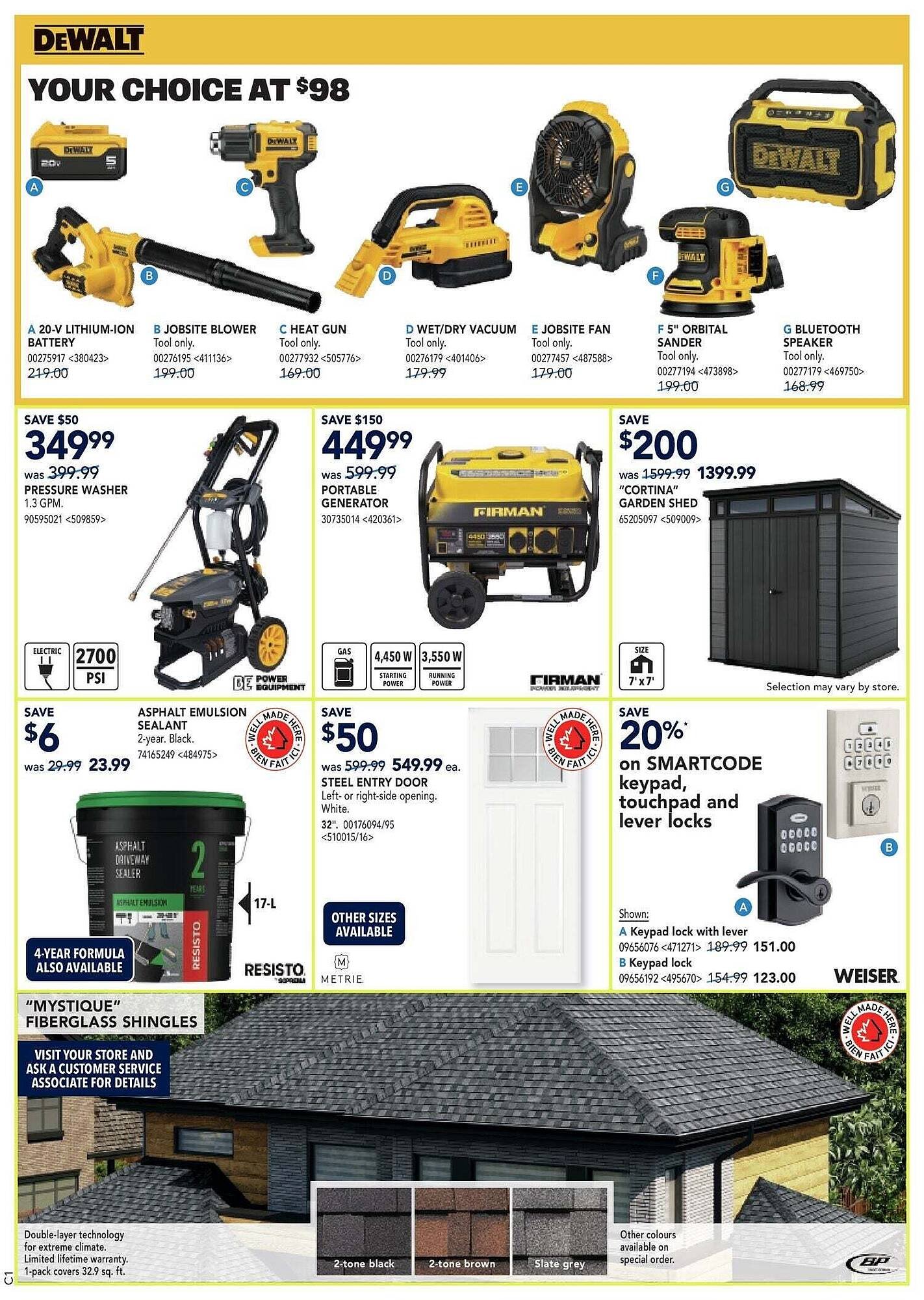 RONA flyer