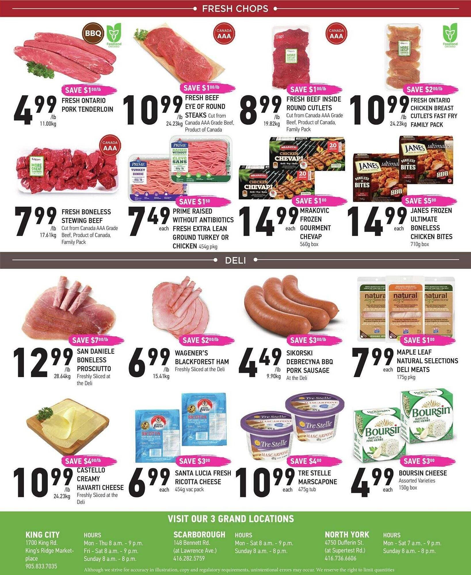 Coppa's Fresh Market flyer