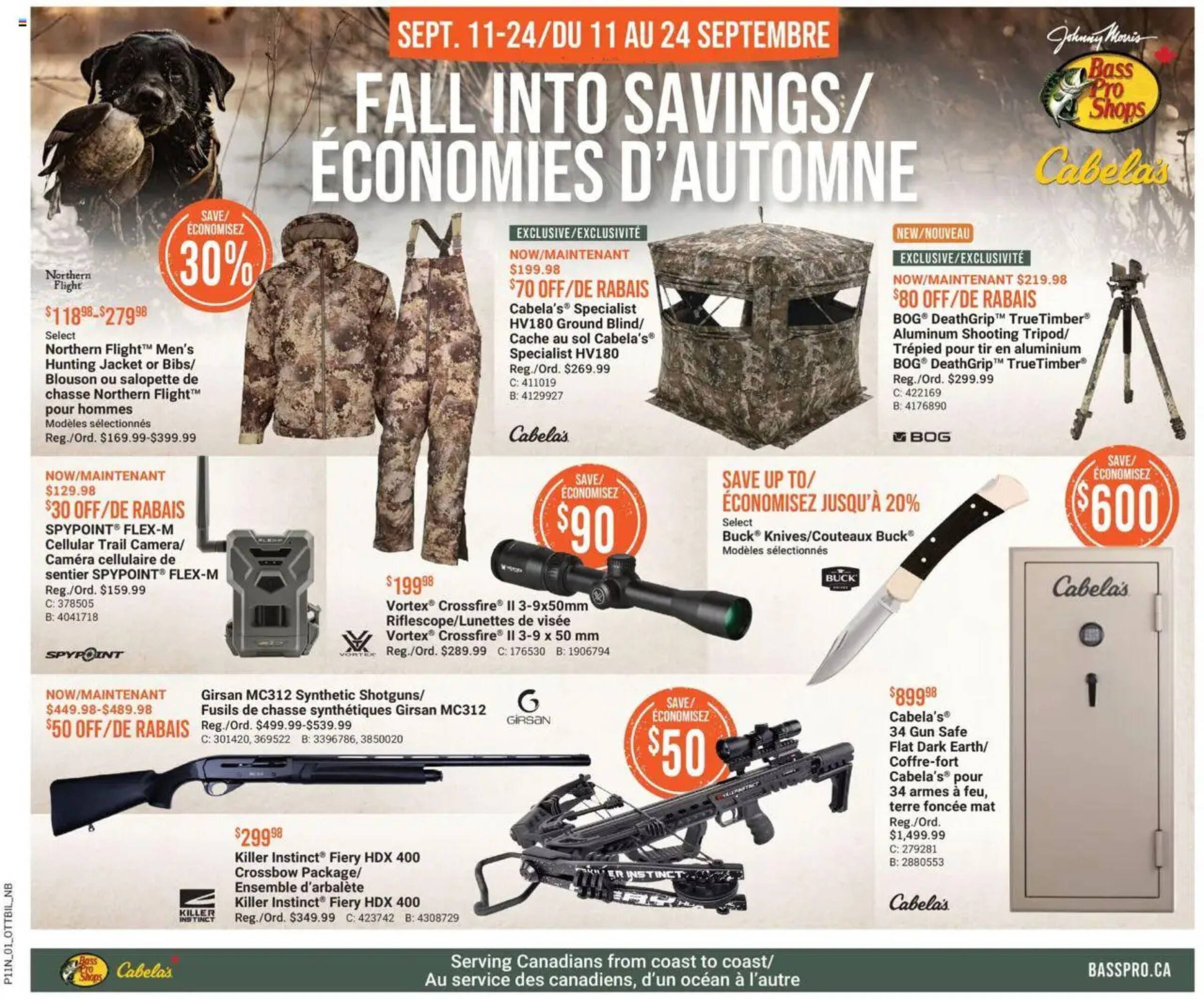 Cabela&#039;s flyer (2025-09-11 - 2025-09-25) | 1