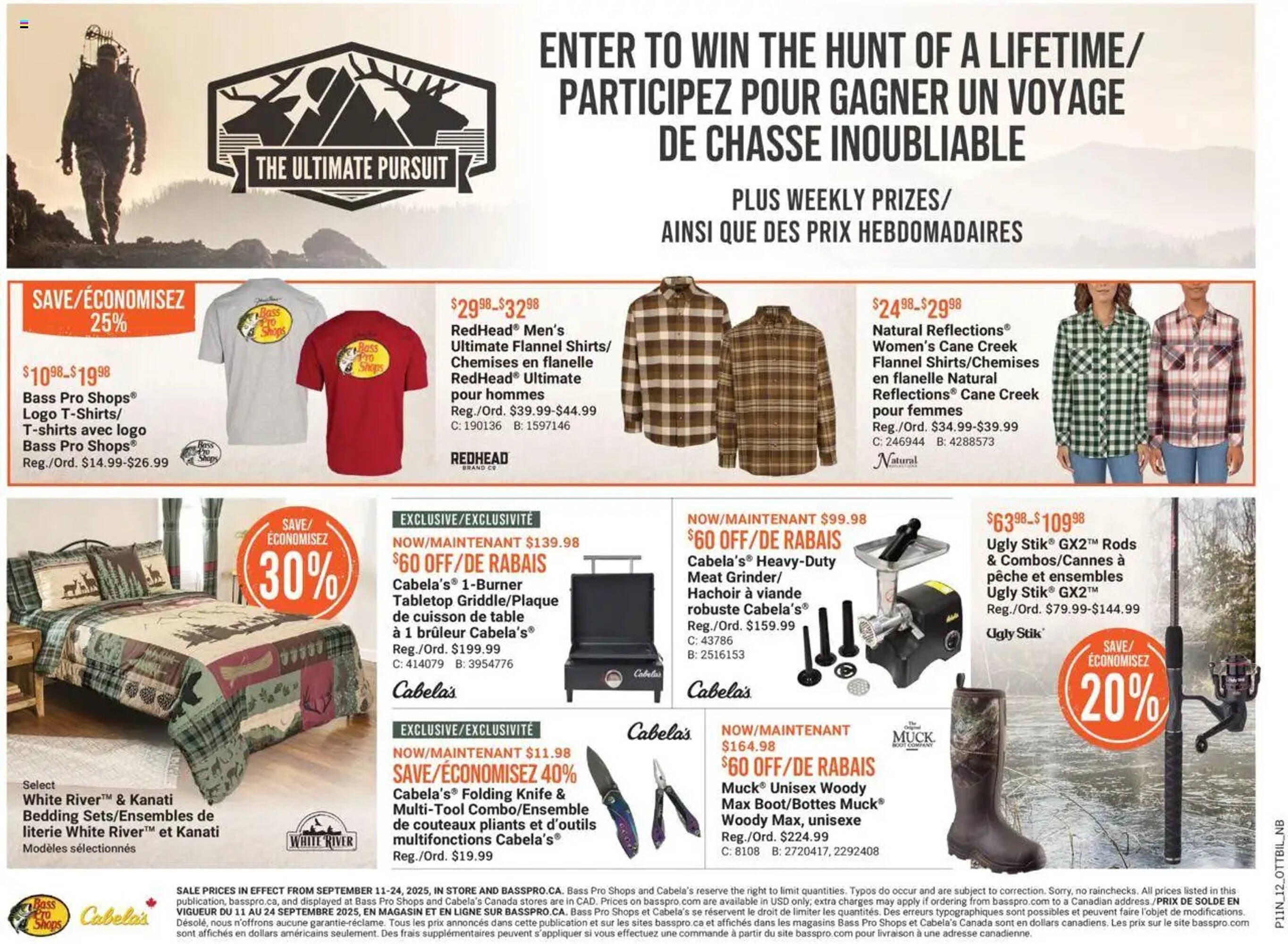 Cabela's flyer