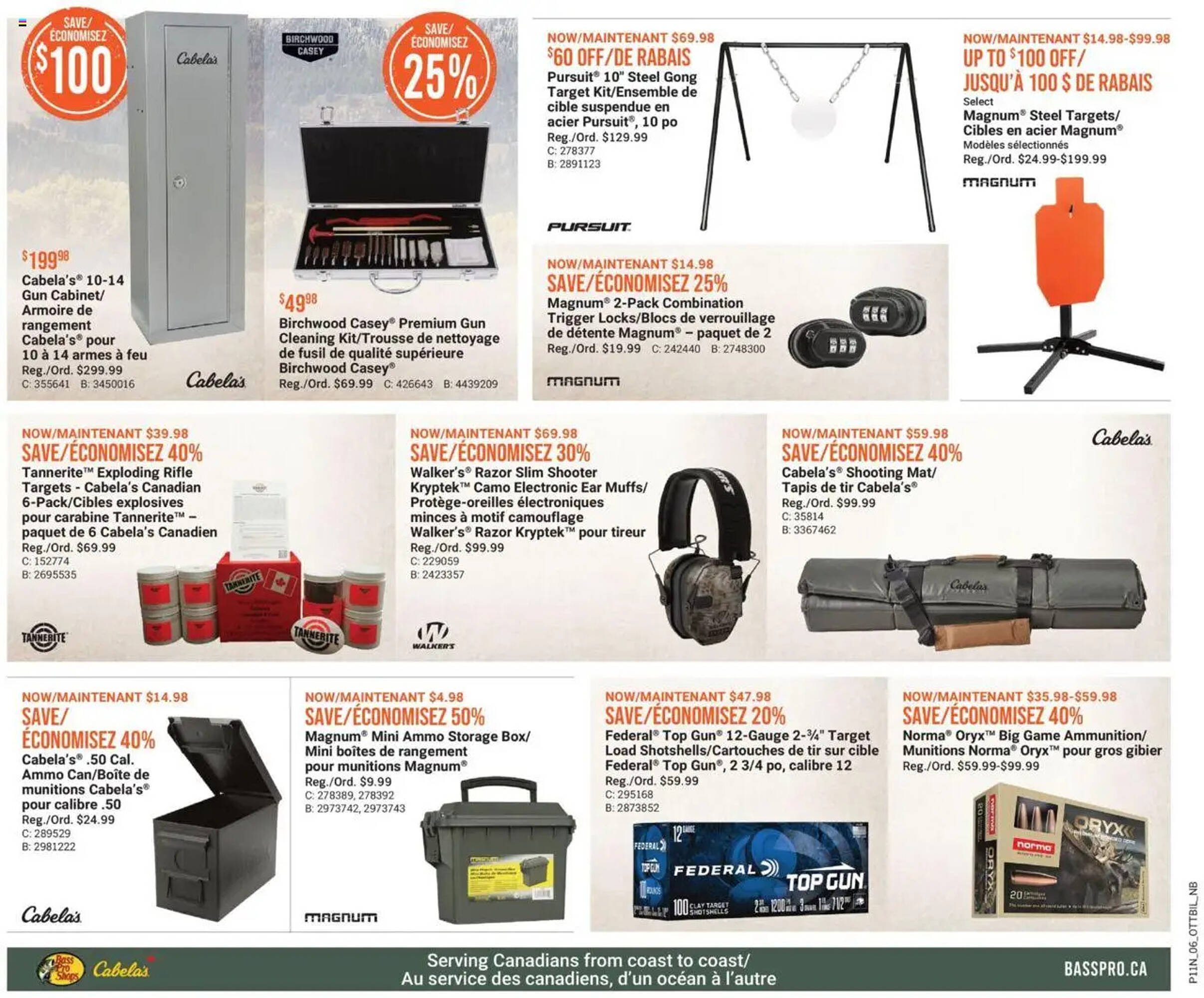 Cabela's flyer