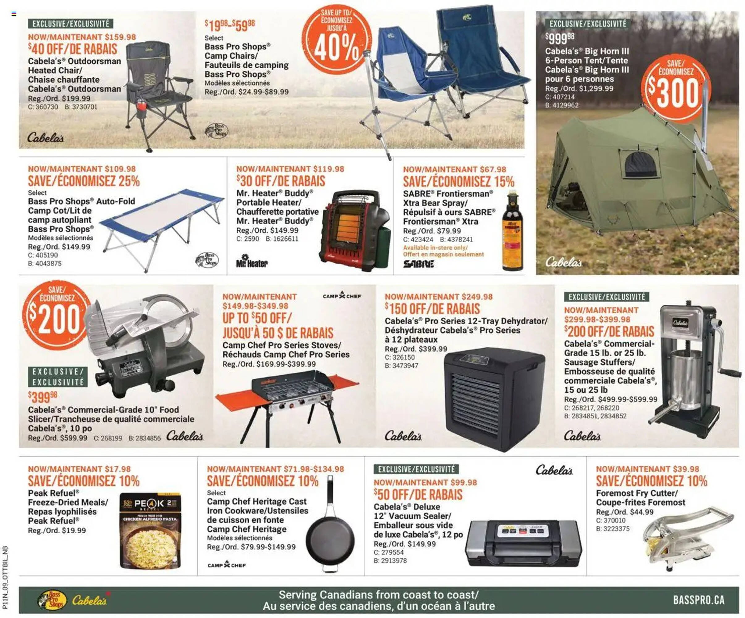 Cabela's flyer