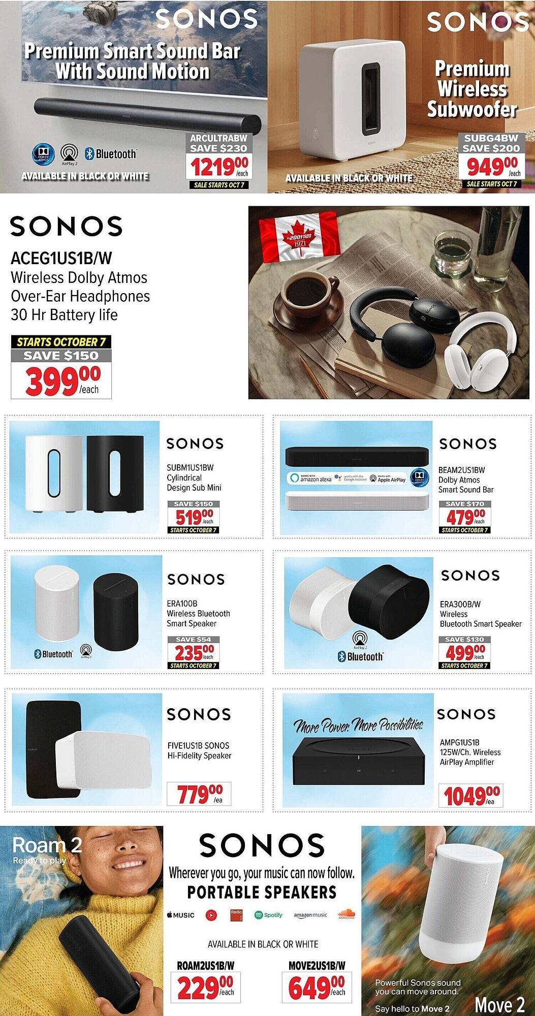 2001 Audio Video flyer