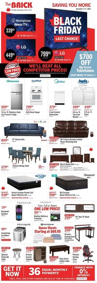 The Brick flyer (2025-12-04 - 2025-12-17)