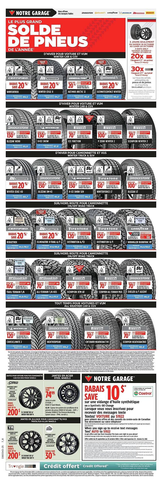 Canadian Tire flyer (2025-10-14 - 2025-10-20) | 1