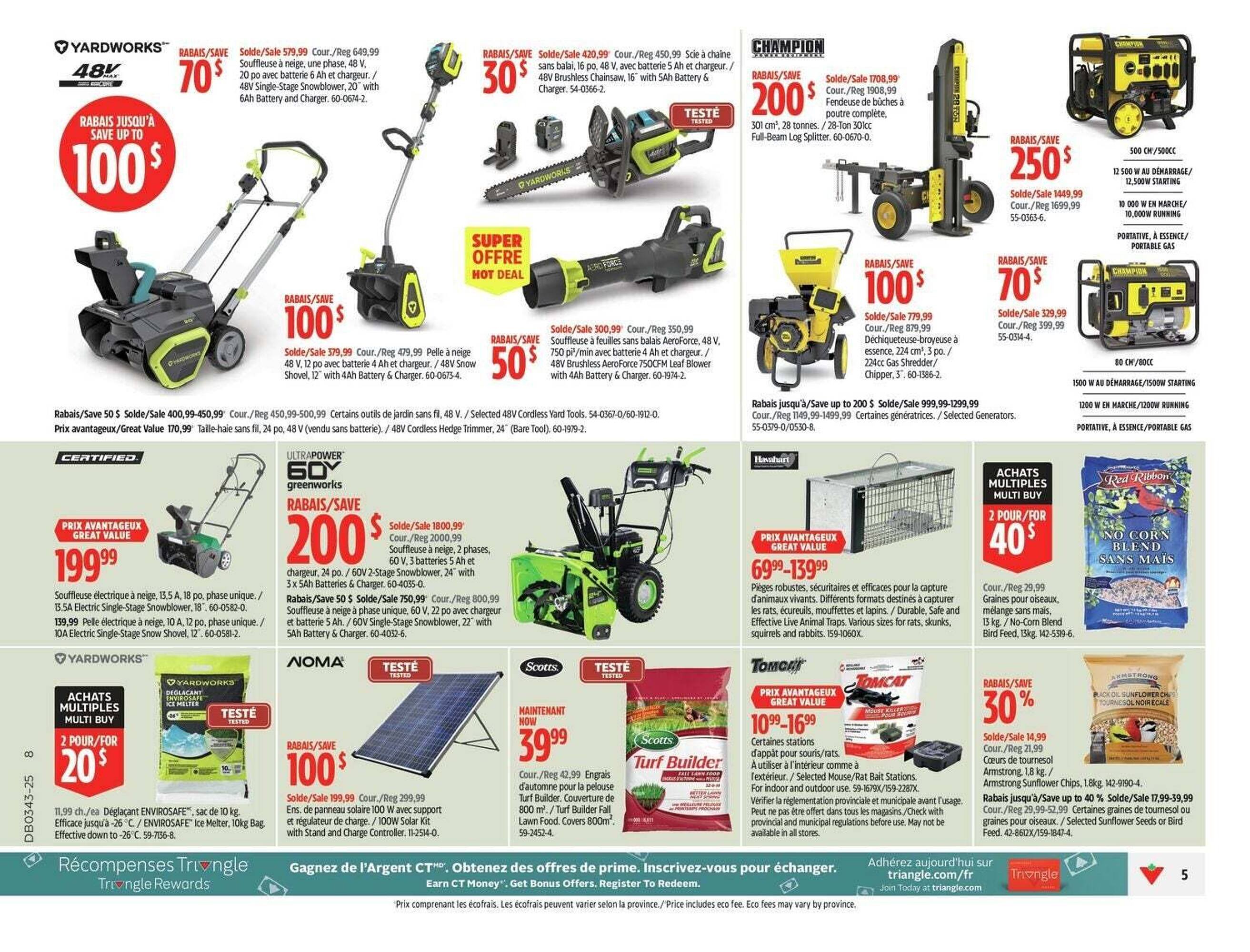 Canadian Tire flyer