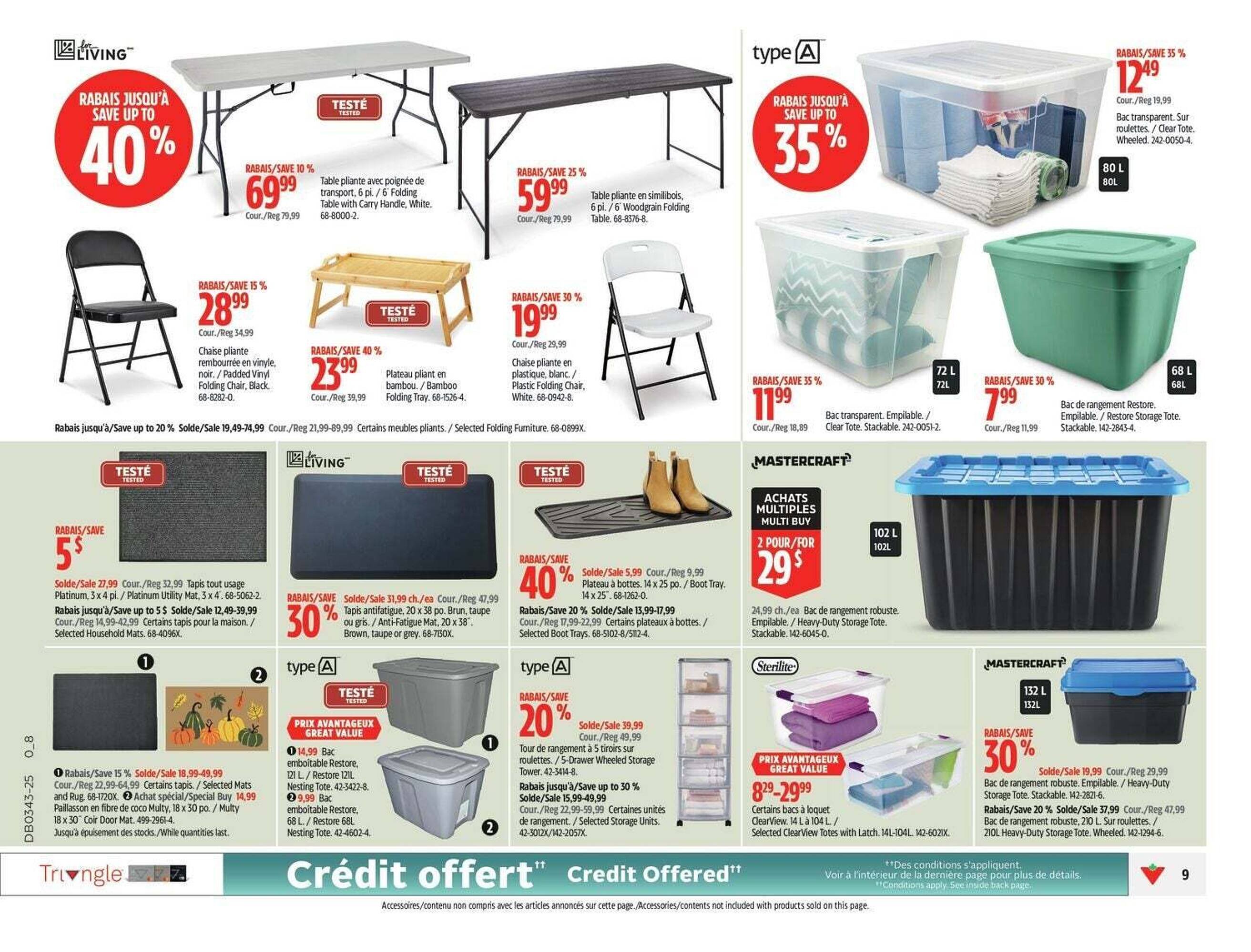 Canadian Tire flyer