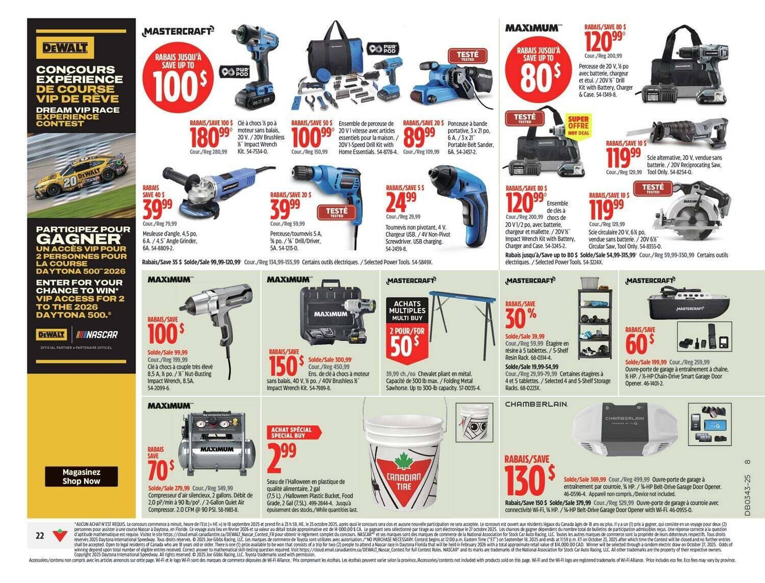 Canadian Tire flyer