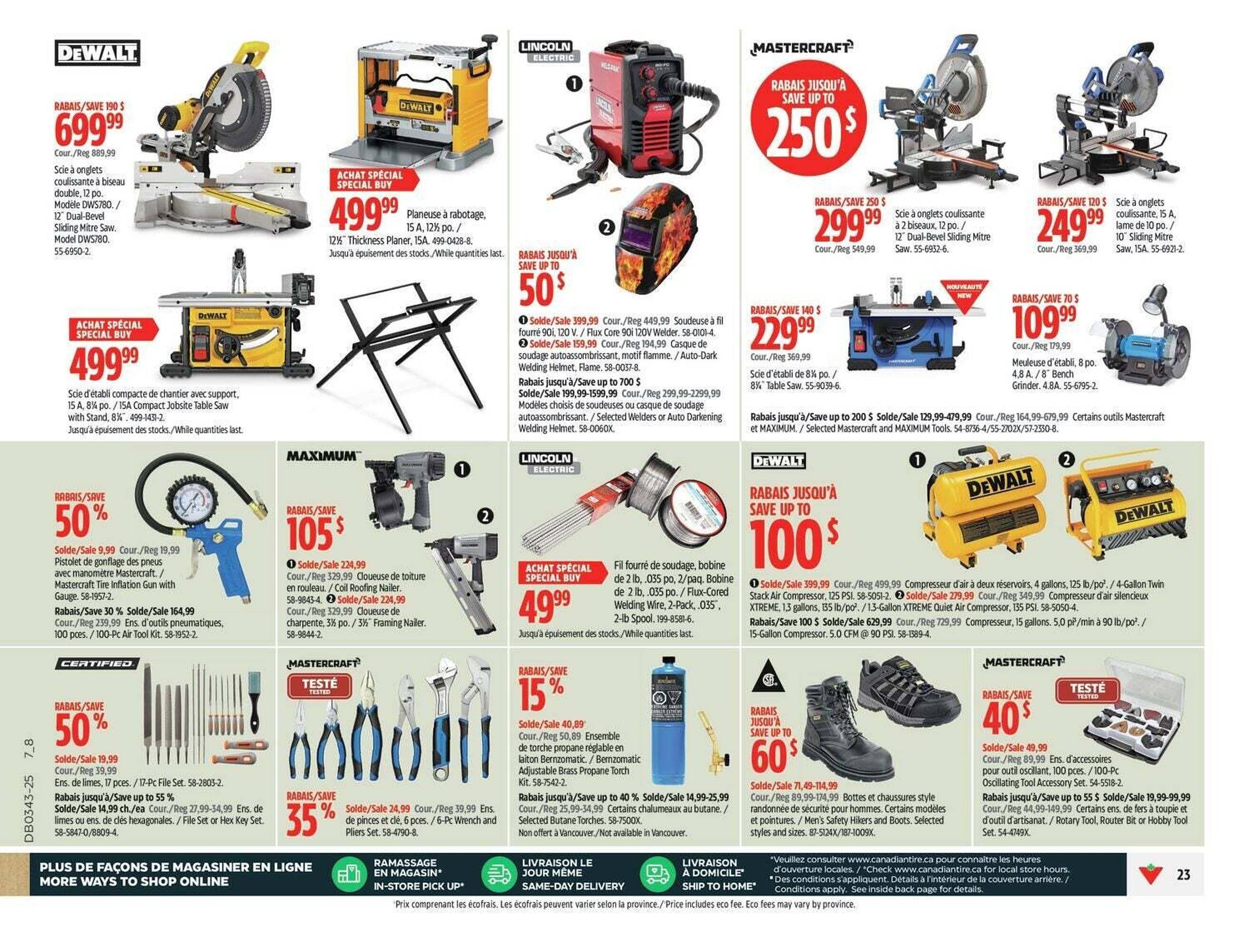 Canadian Tire flyer