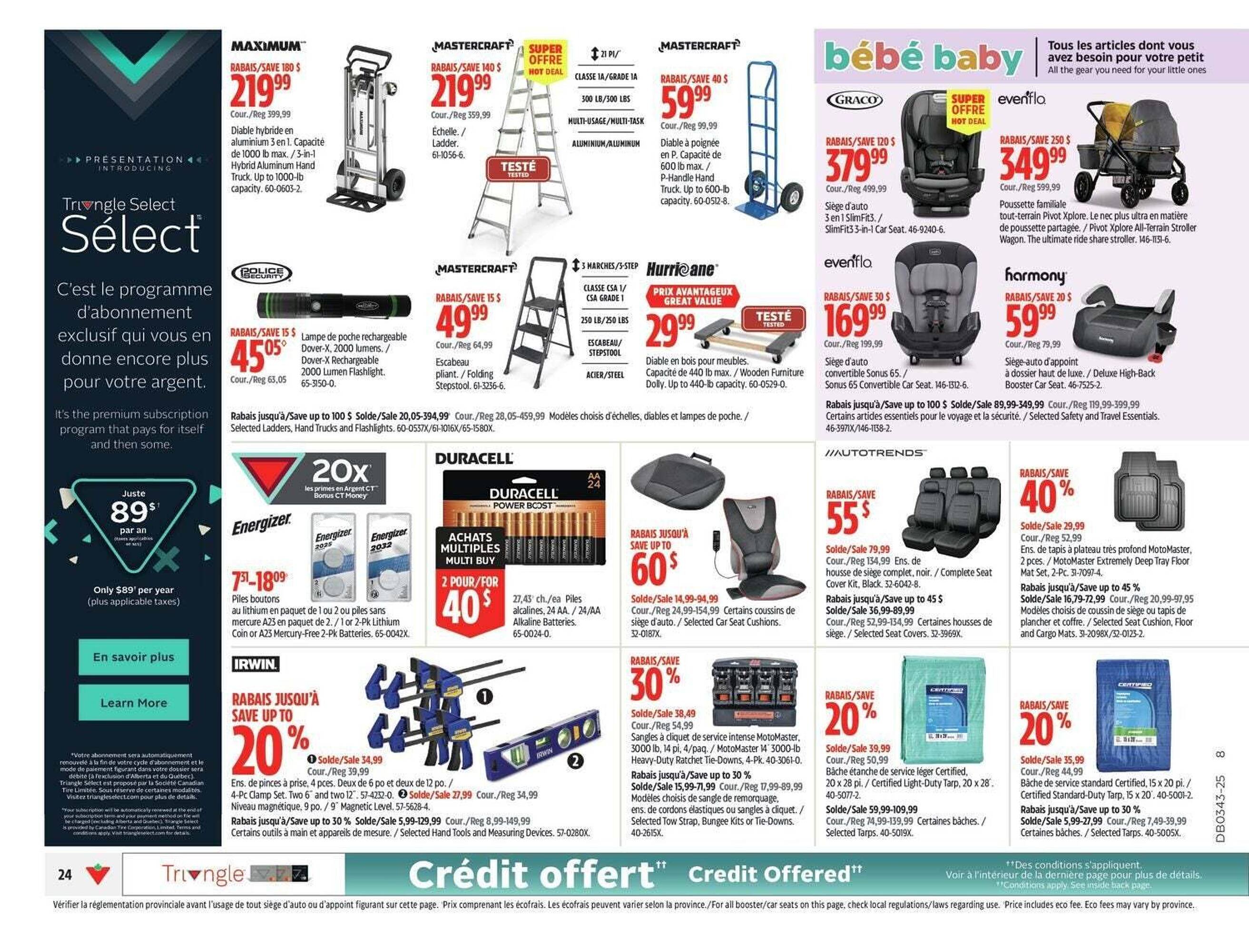 Canadian Tire flyer