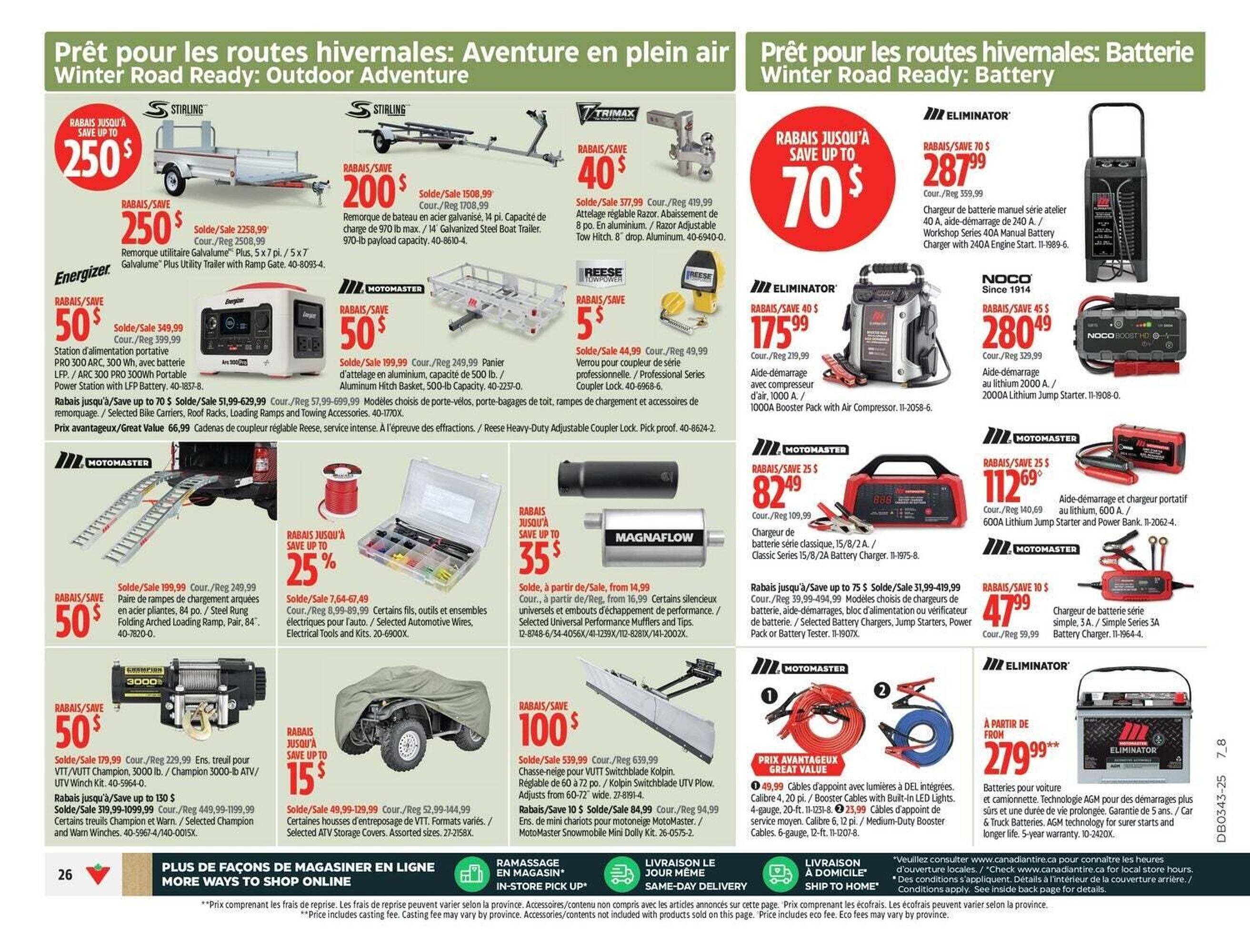 Canadian Tire flyer