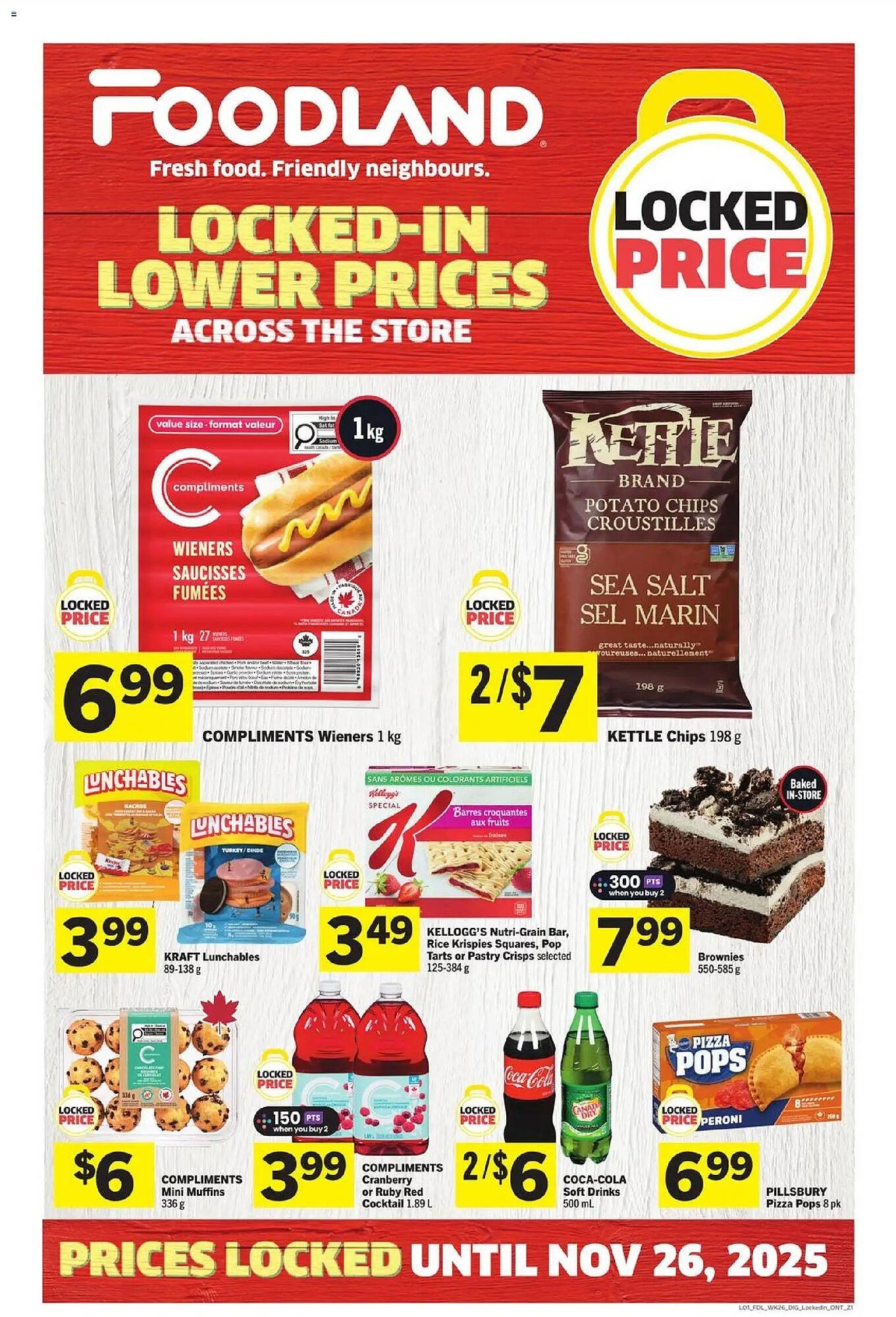 Foodland flyer (2025-10-22 - 2025-11-26) | 1