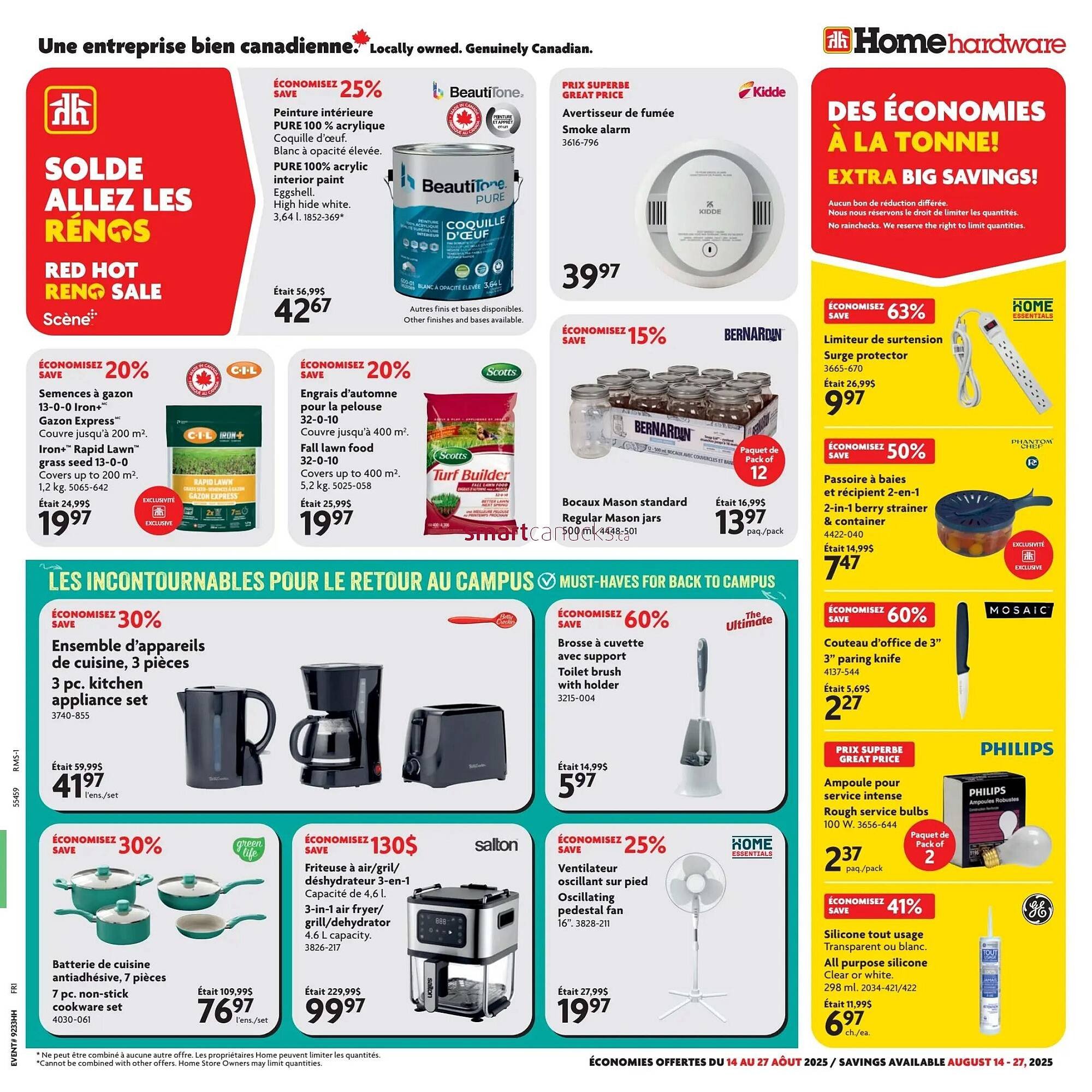 Home Hardware flyer (2025-08-14 - 2025-08-20) | 1