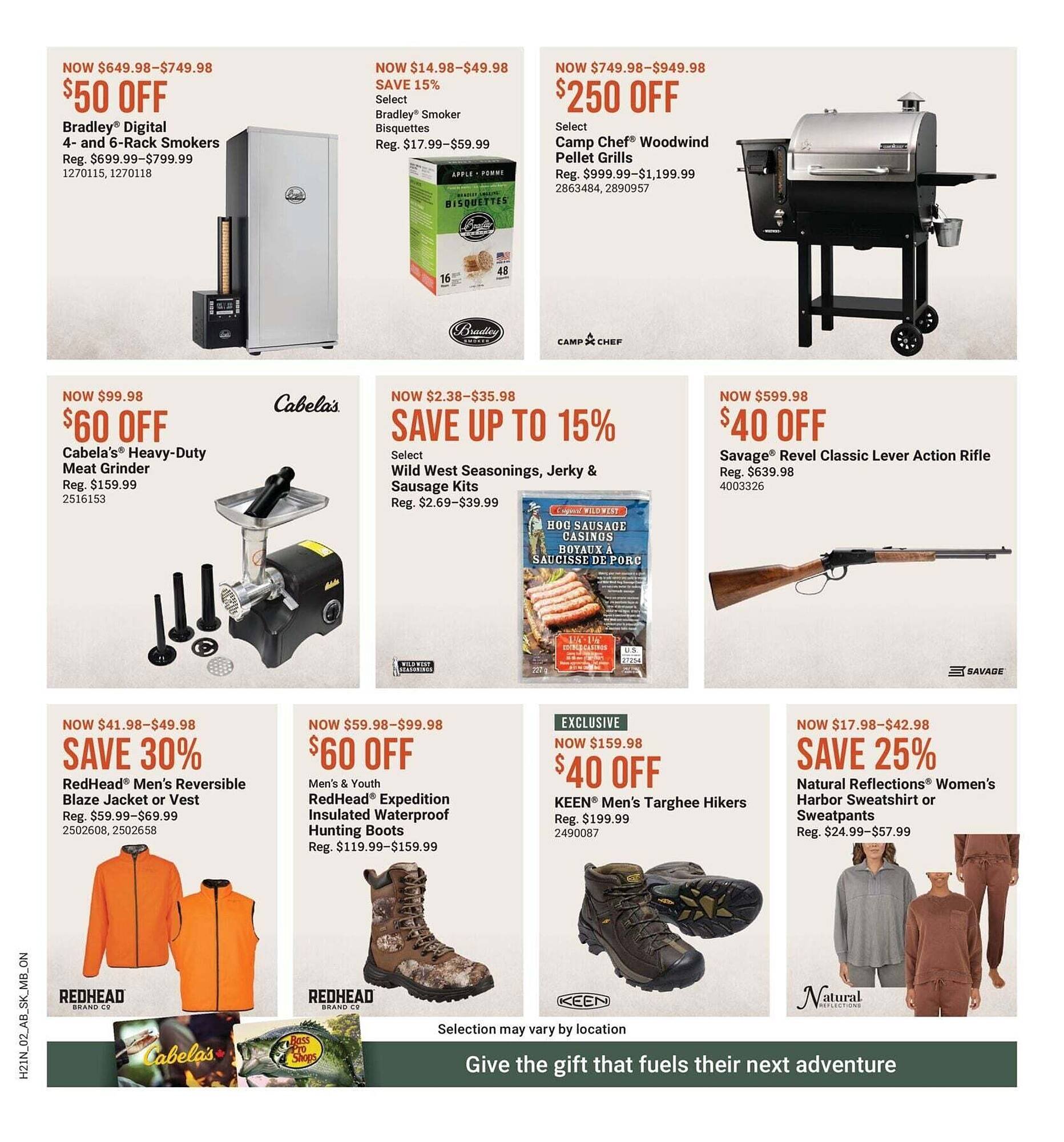 Bass Pro flyer