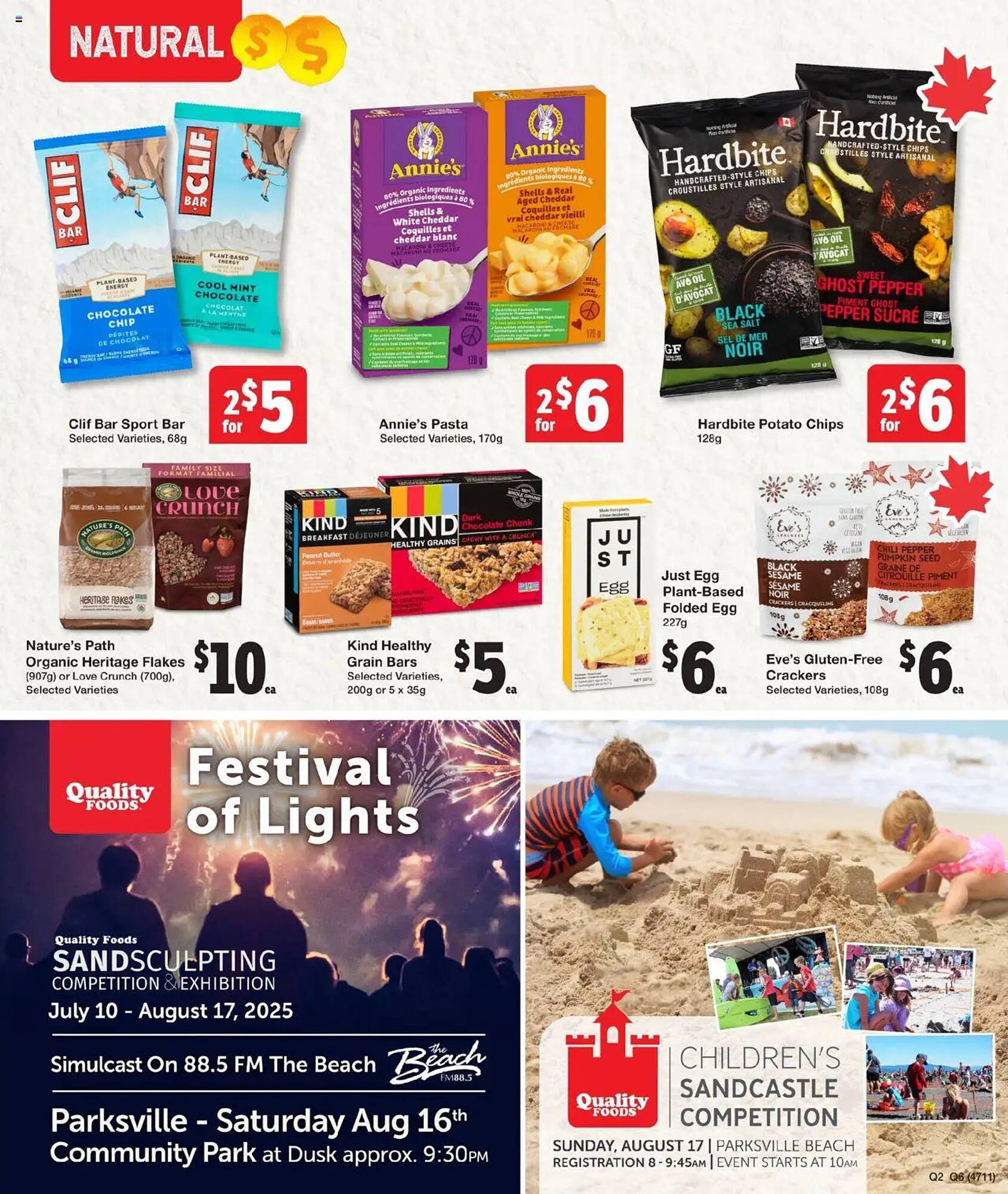 Quality Foods flyer
