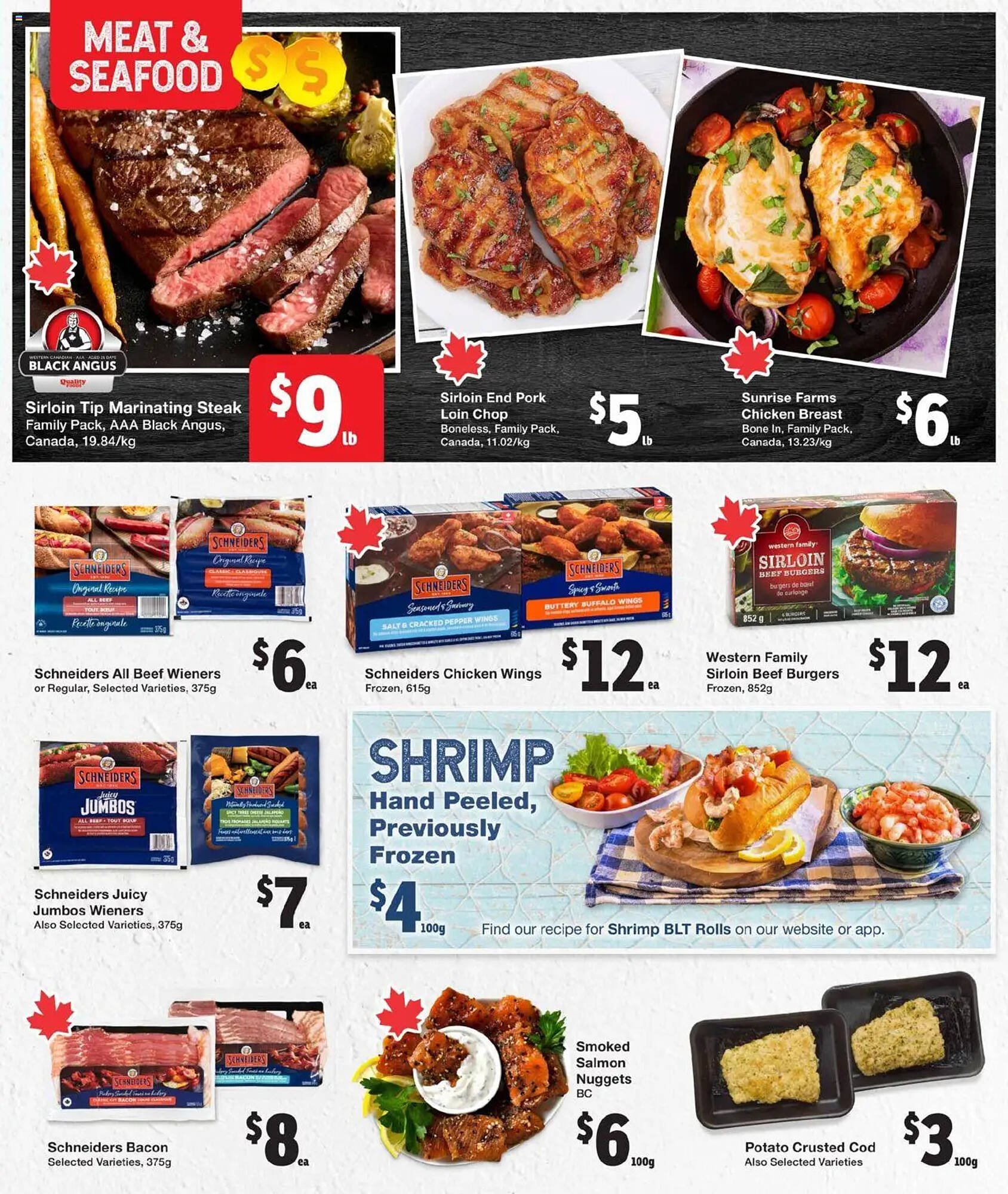 Quality Foods flyer