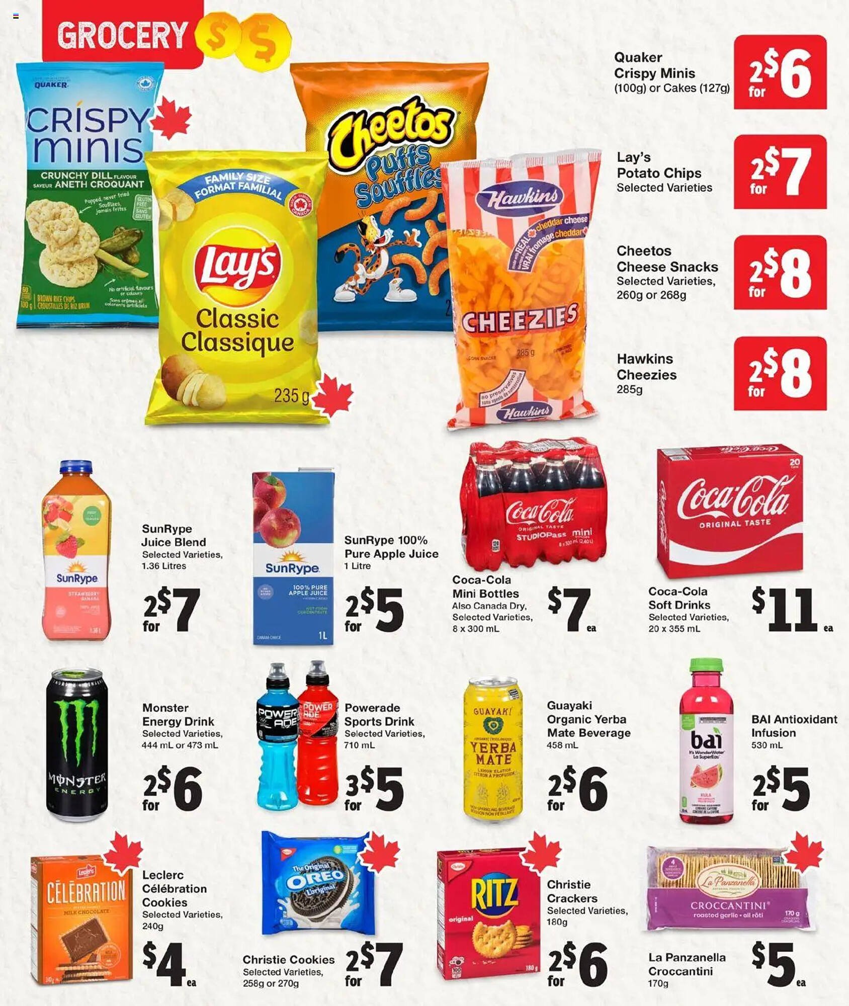 Quality Foods flyer