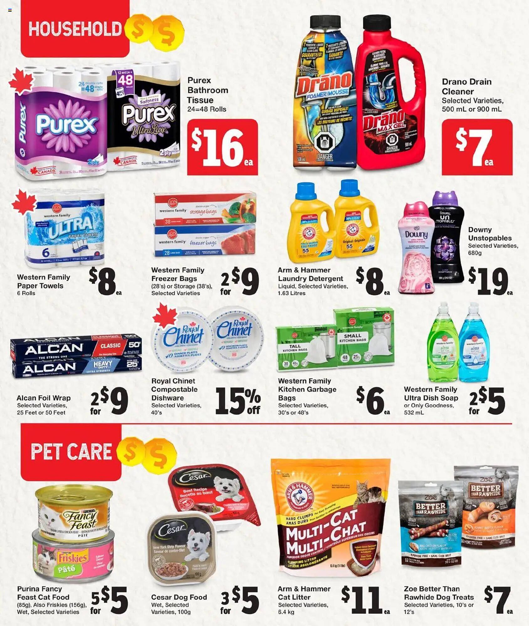 Quality Foods flyer