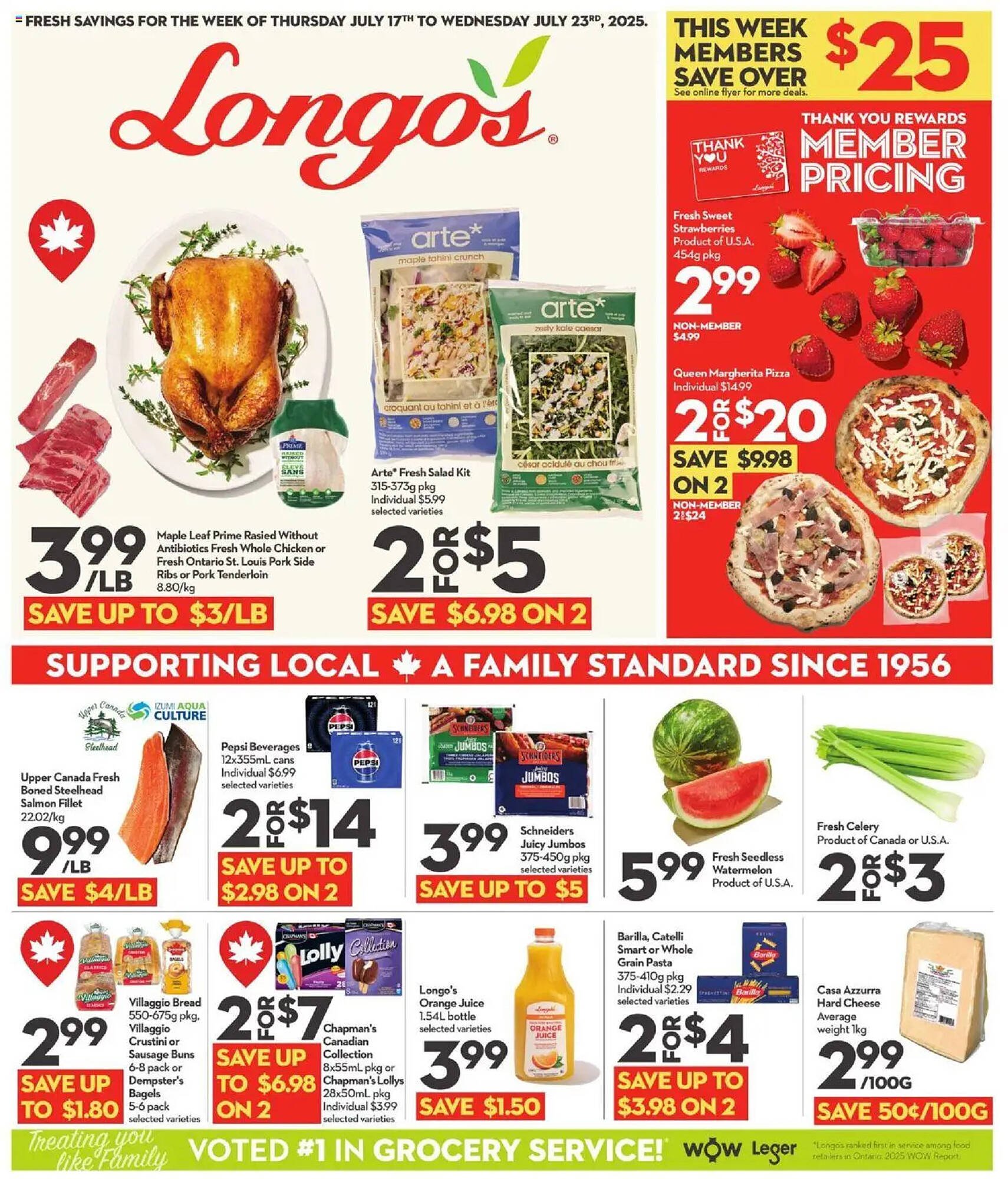 Longo&#039;s flyer (2025-07-17 - 2025-07-23) | 1