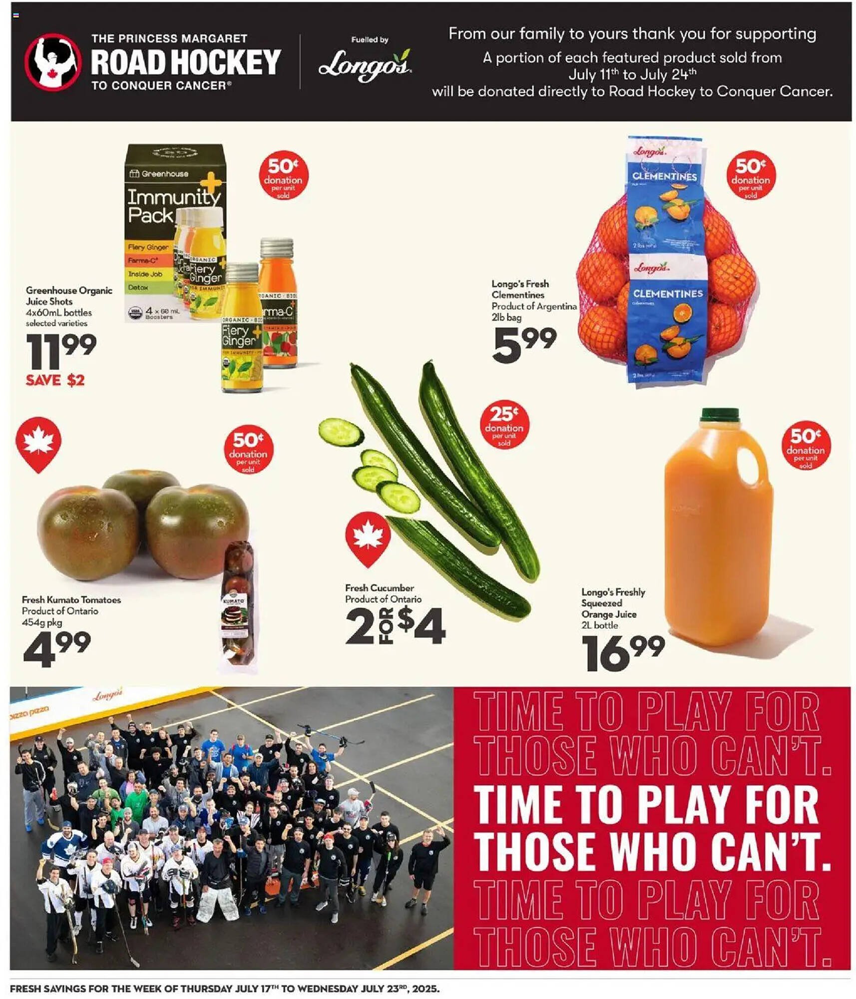 Longo's flyer