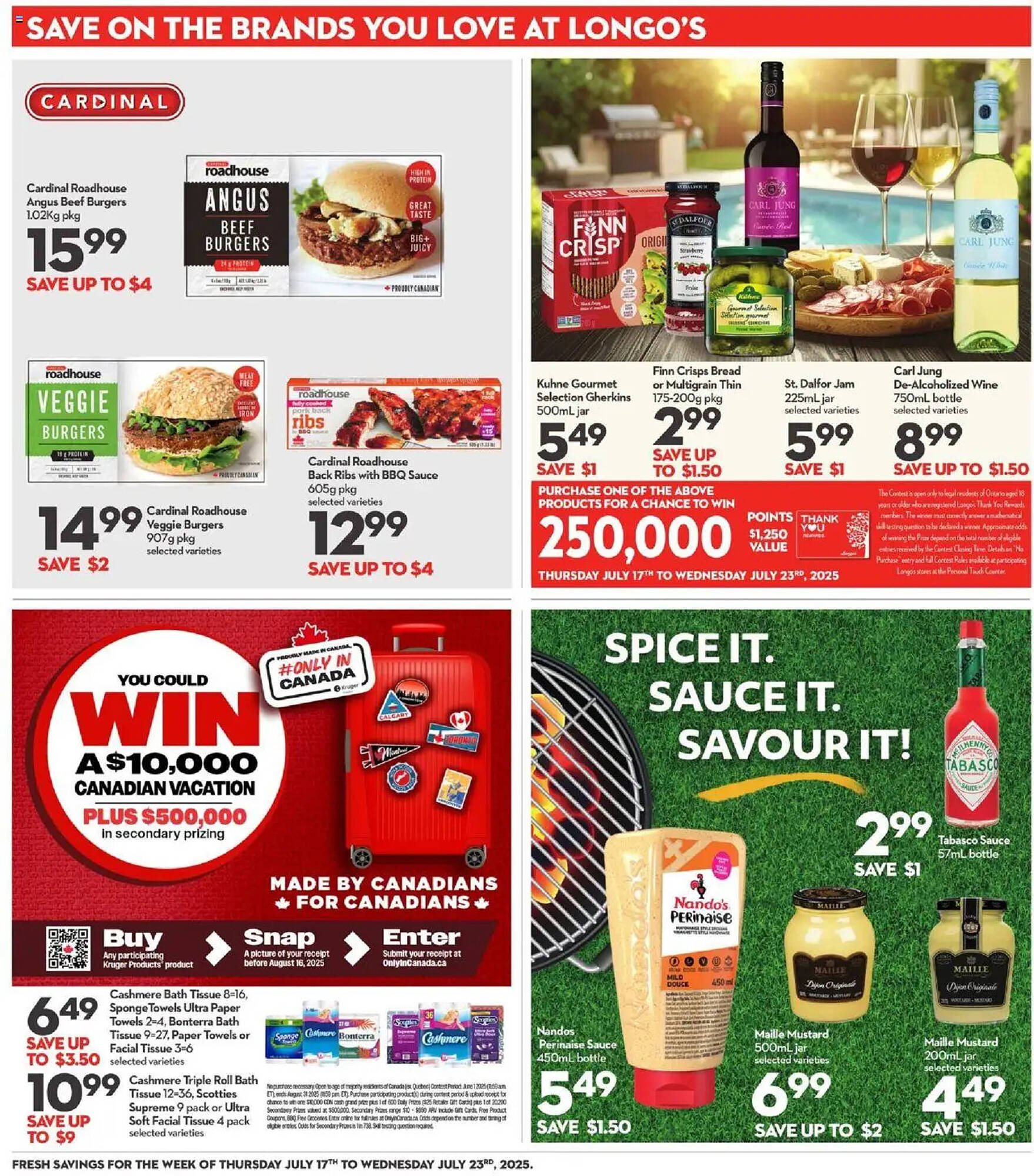 Longo's flyer