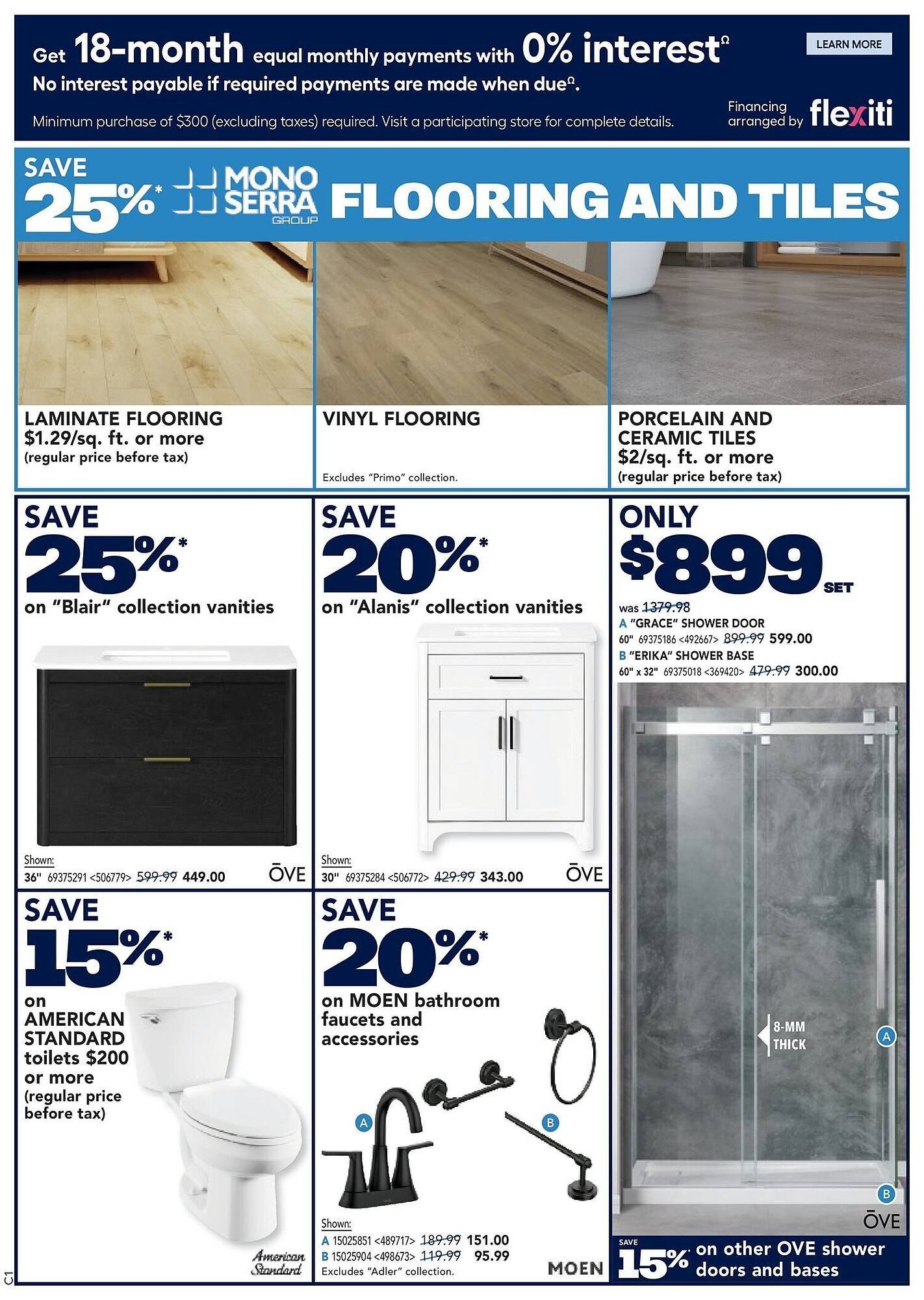 RONA flyer