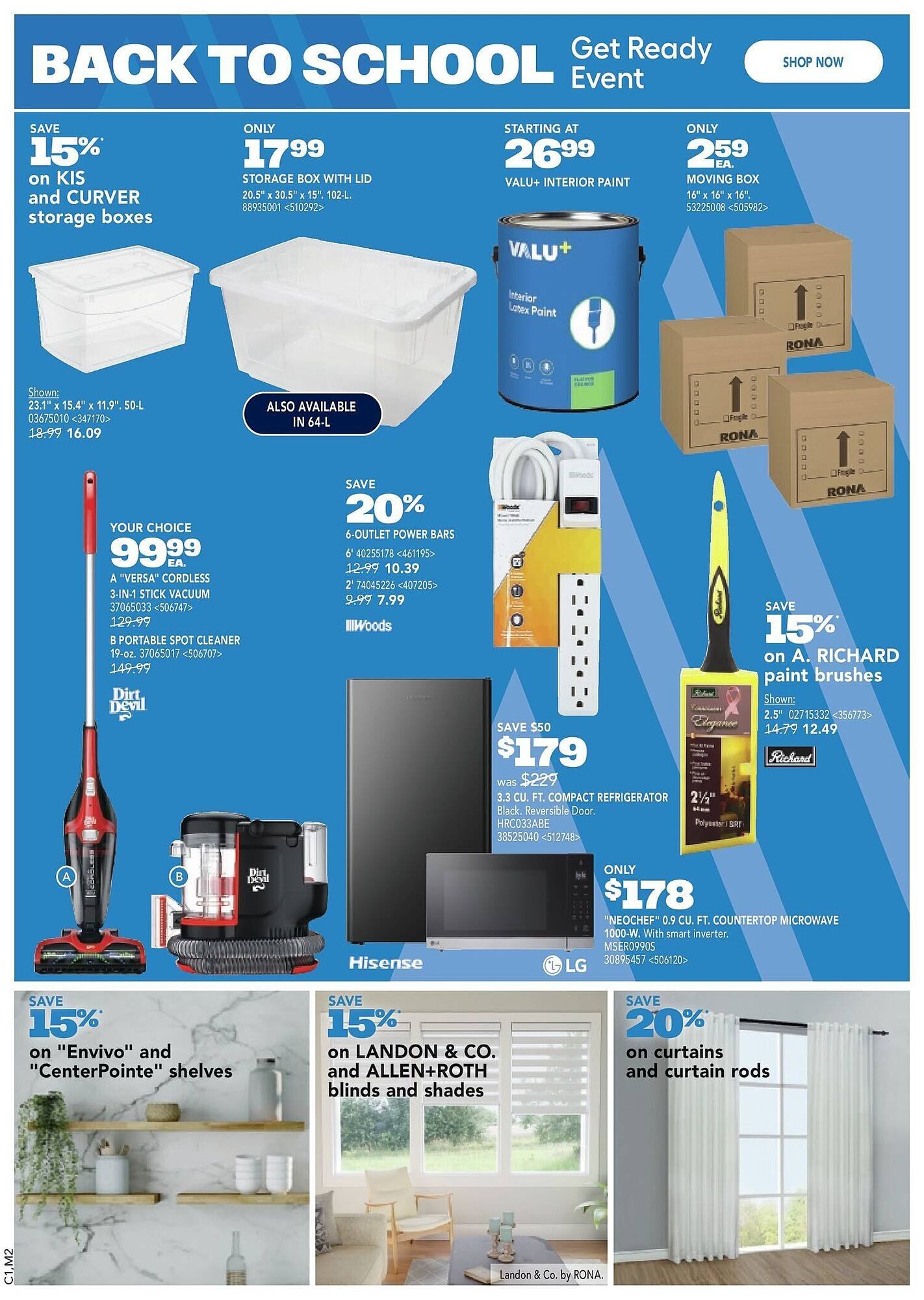 RONA flyer