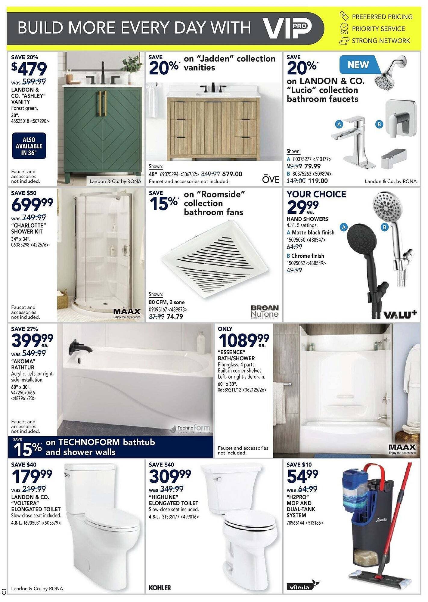 RONA flyer